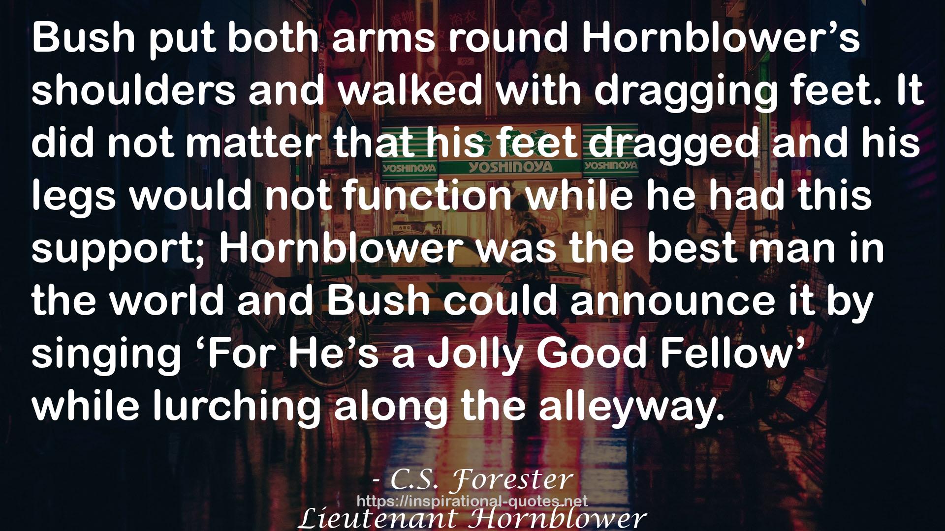 Lieutenant Hornblower QUOTES