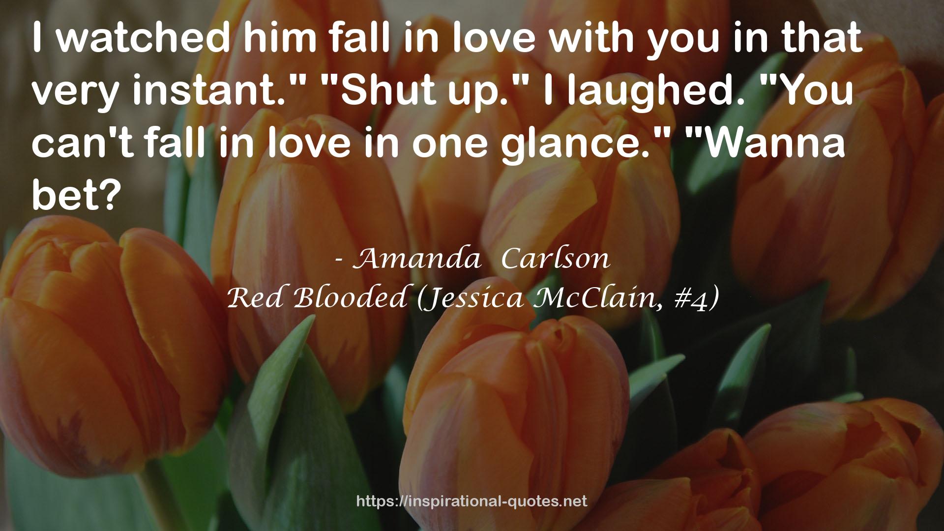 Red Blooded (Jessica McClain, #4) QUOTES