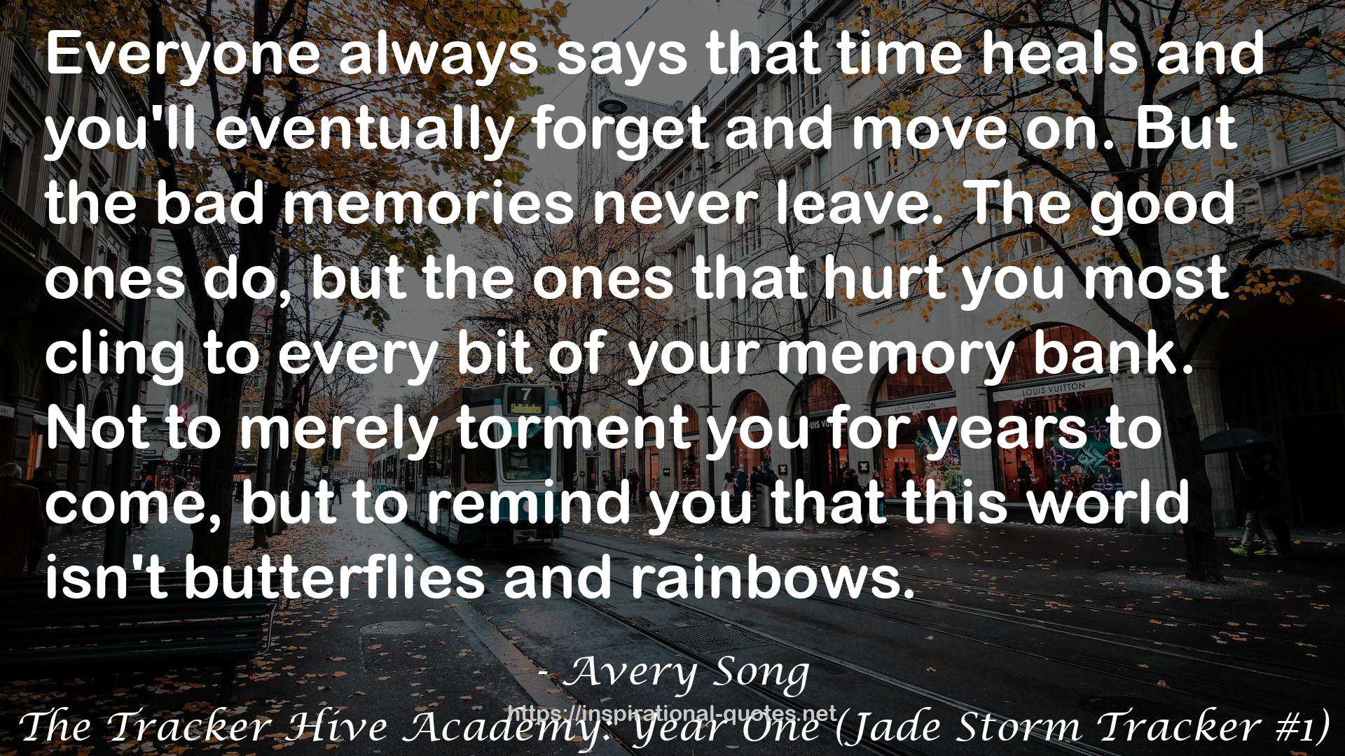 The Tracker Hive Academy: Year One (Jade Storm Tracker #1) QUOTES