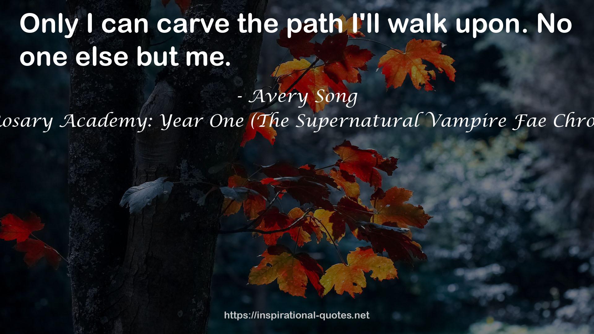 Bloody Rosary Academy: Year One (The Supernatural Vampire Fae Chronicles #1) QUOTES
