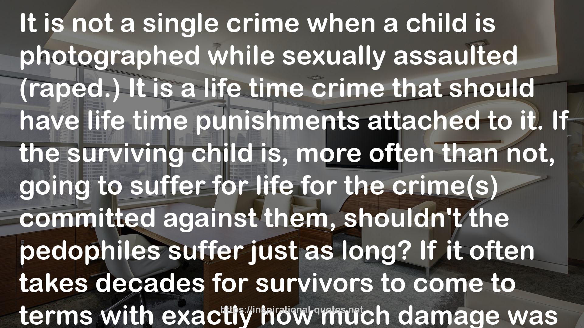 pedophiles  QUOTES