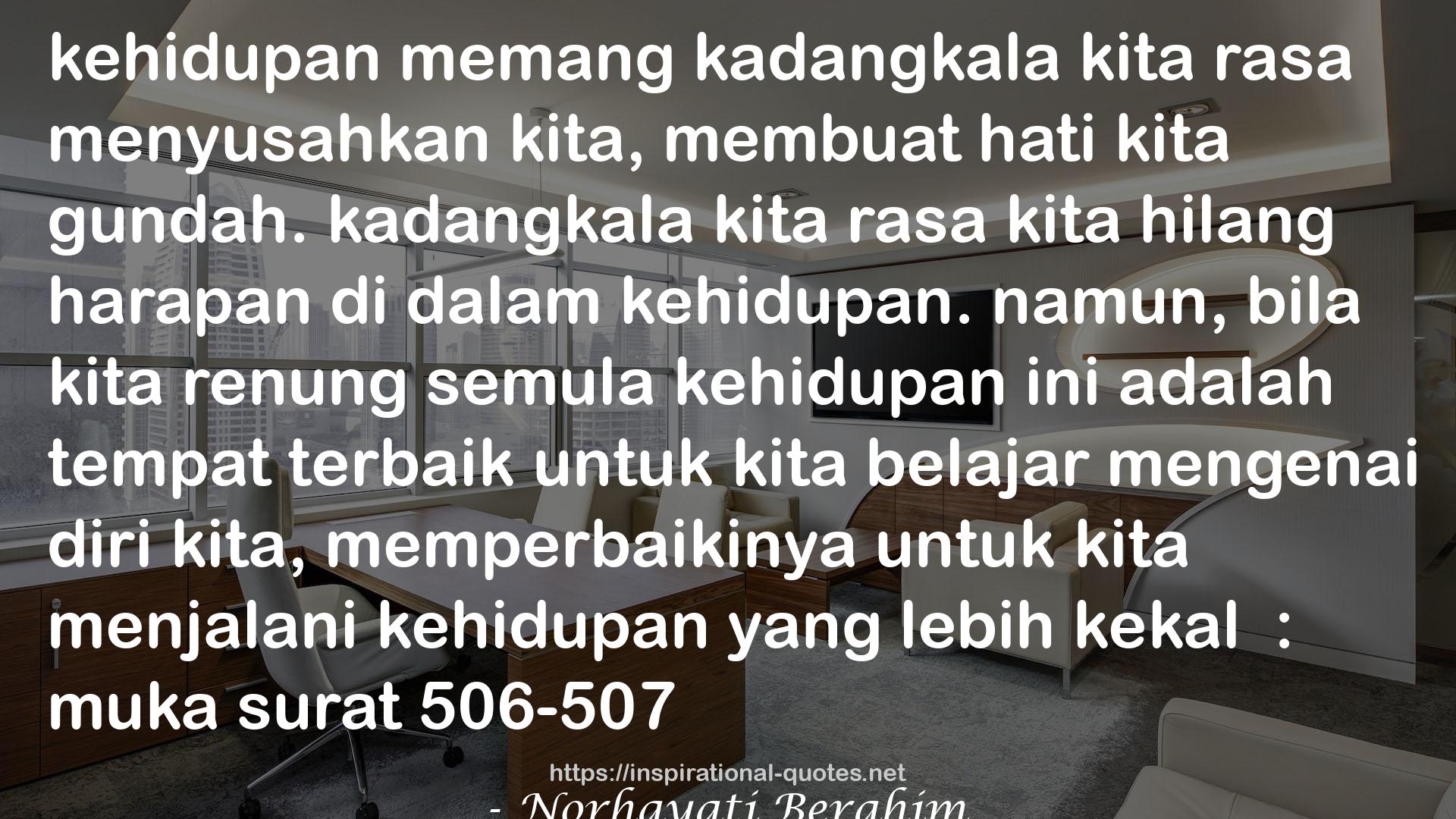 Menunggu Kereta Api QUOTES