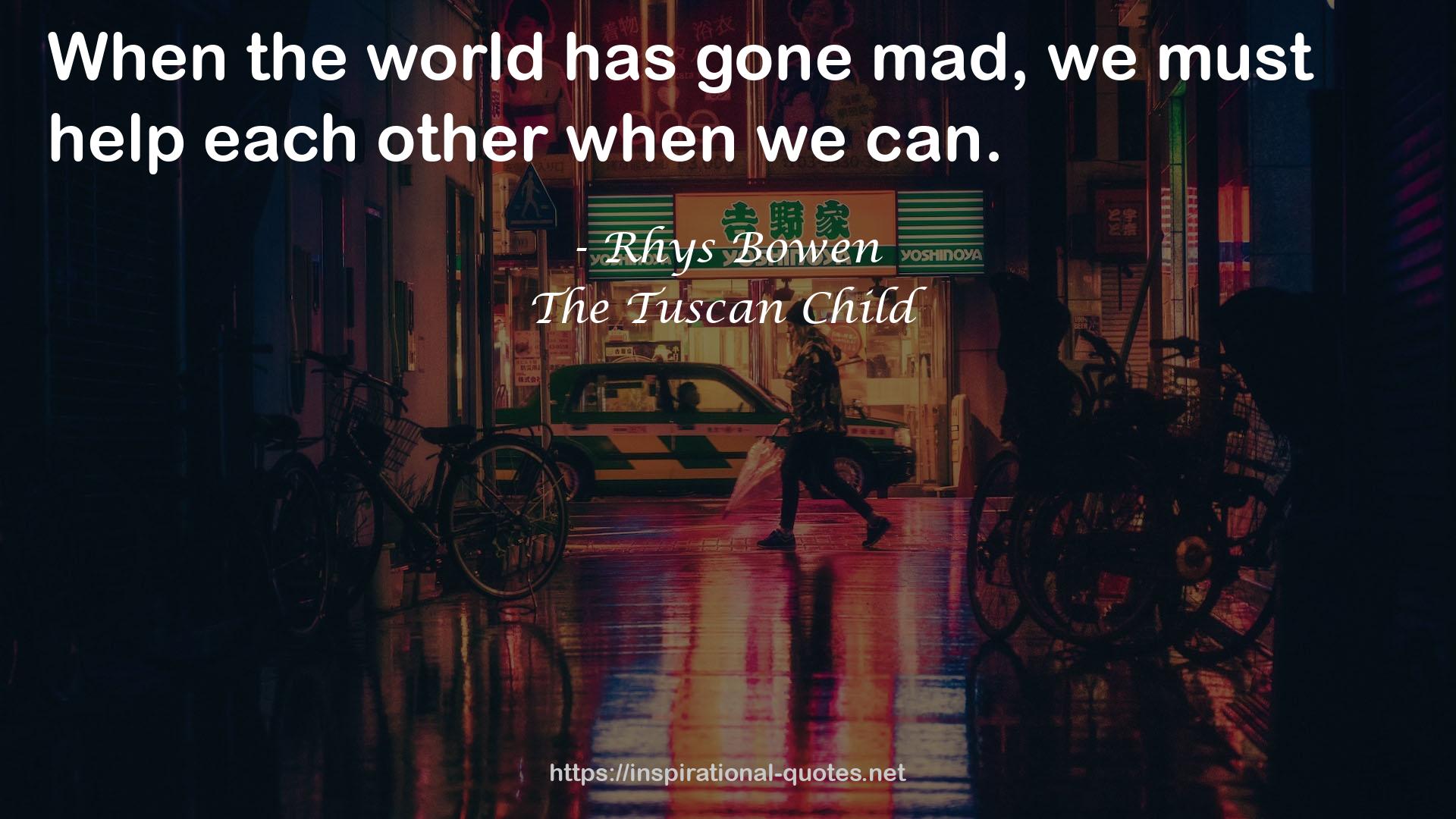 The Tuscan Child QUOTES