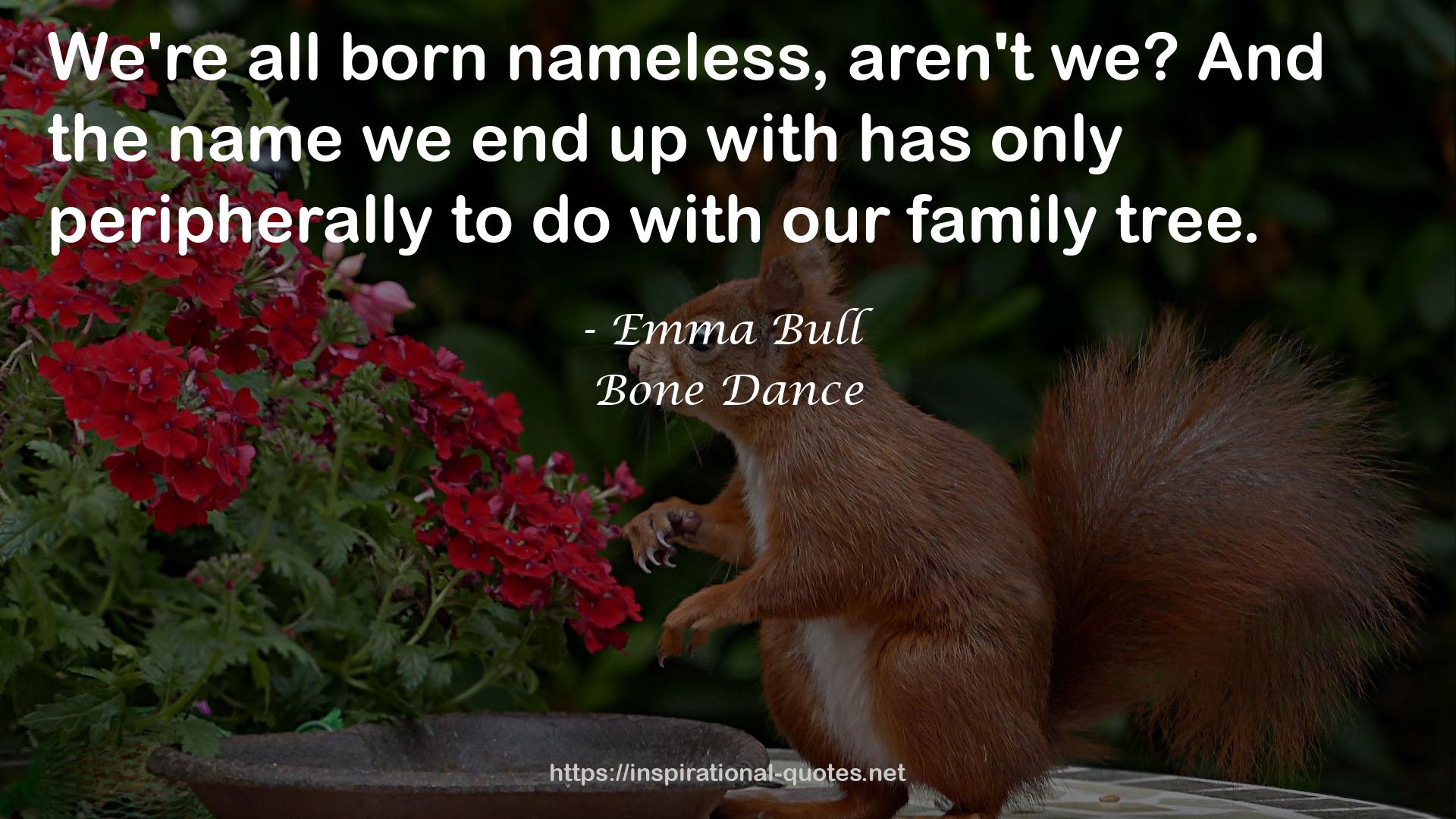 Bone Dance QUOTES