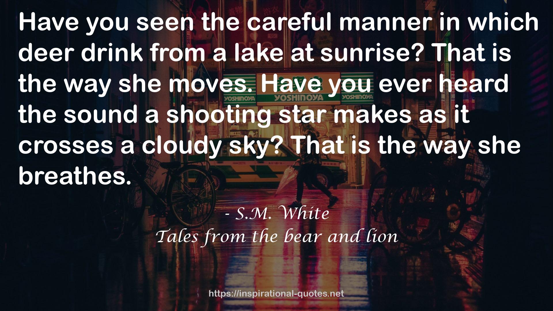 Tales from the bear and lion QUOTES