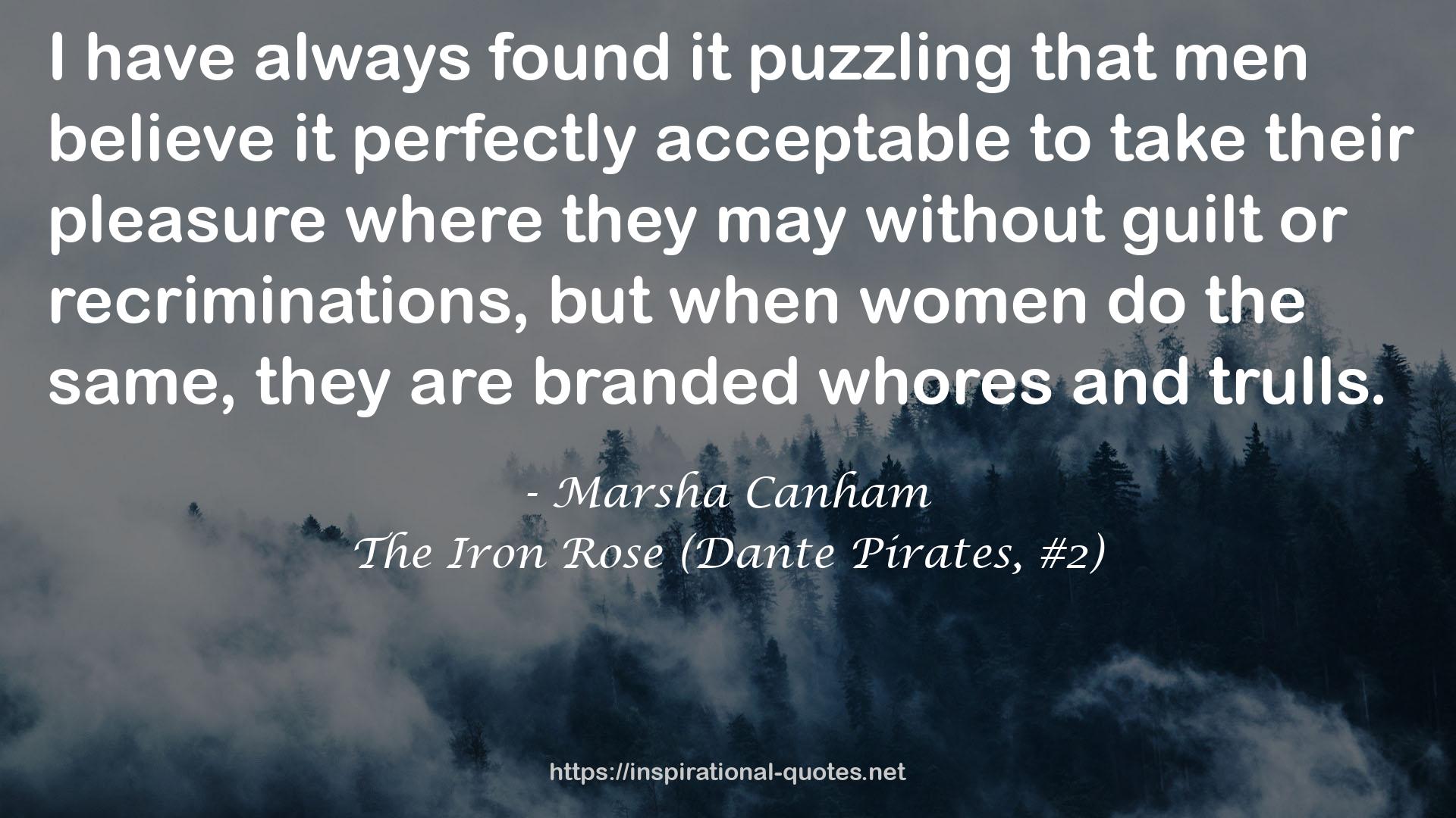 The Iron Rose (Dante Pirates, #2) QUOTES