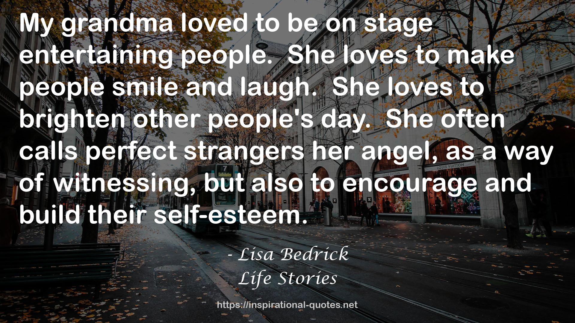 Lisa Bedrick QUOTES