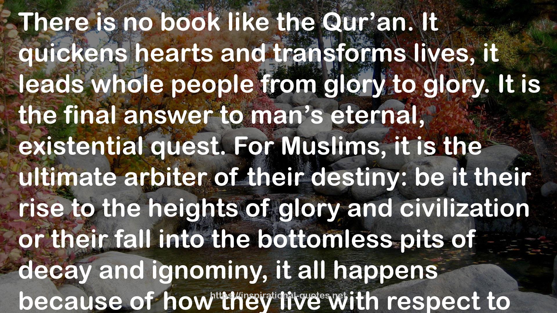 Key to al-Baqarah: The Longest Surah of the Qur'an QUOTES