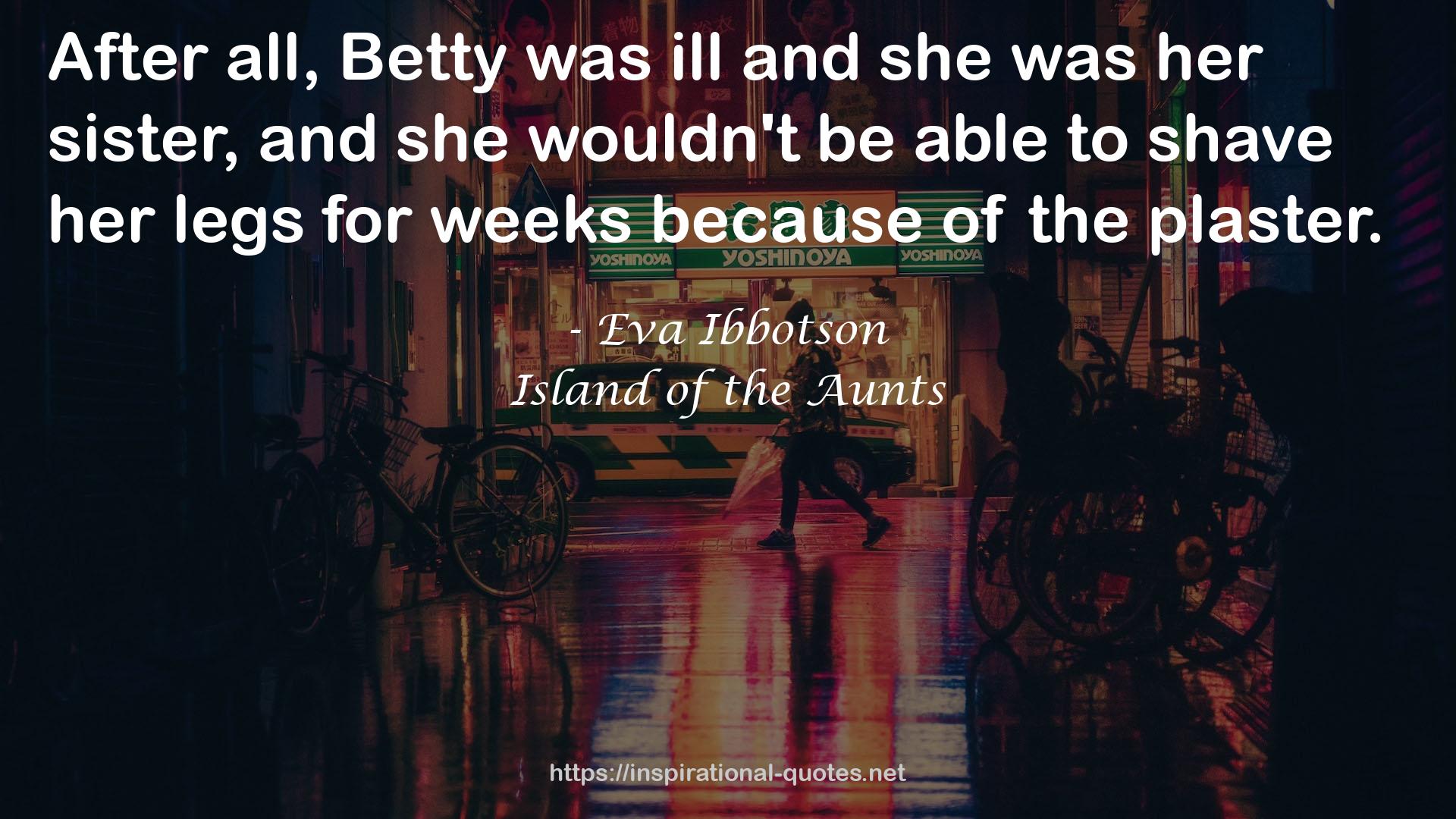 Island of the Aunts QUOTES