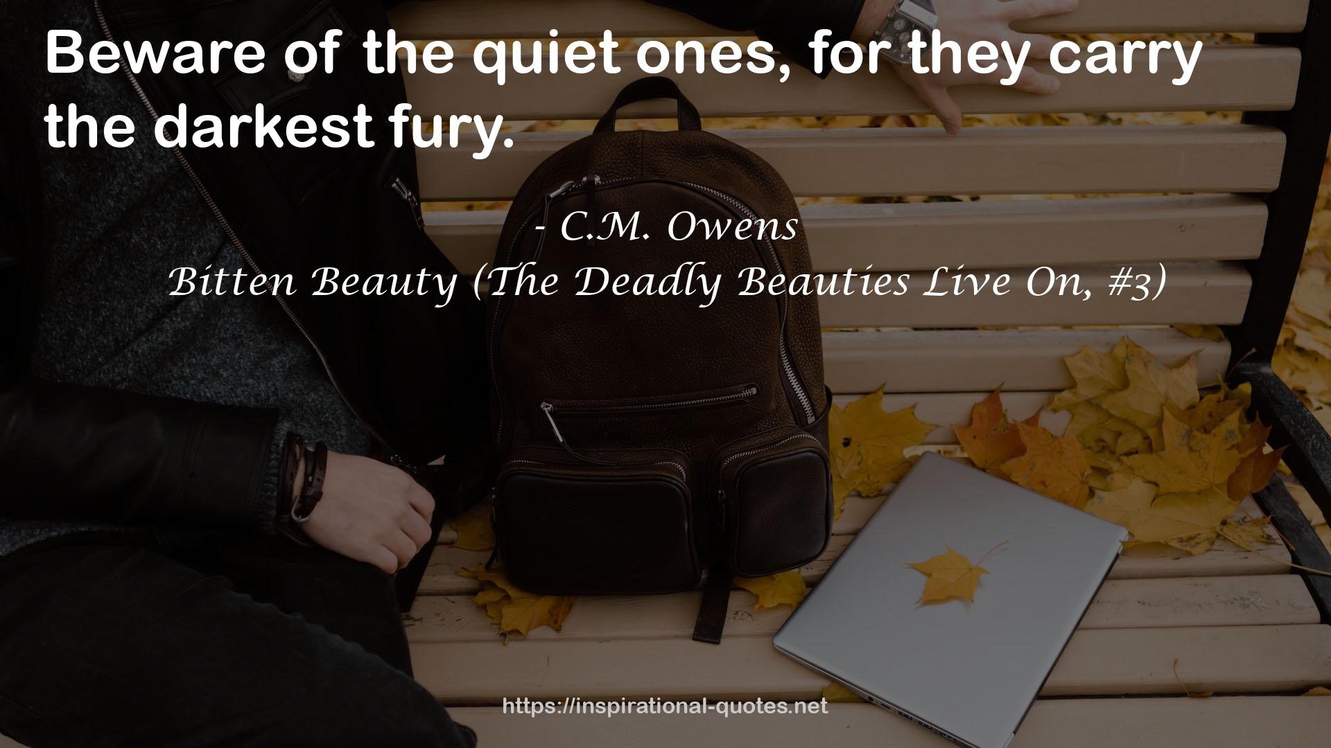 Bitten Beauty (The Deadly Beauties Live On, #3) QUOTES