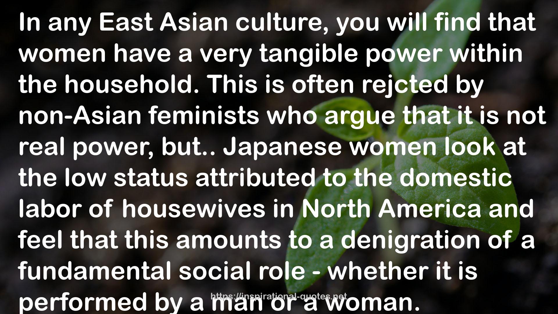 East Asian  QUOTES