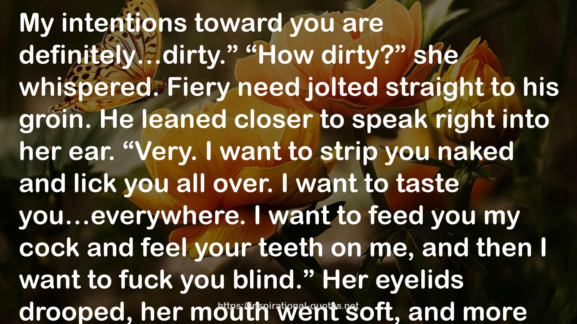 Sweet Obsession (Windy City Kink, #1) QUOTES