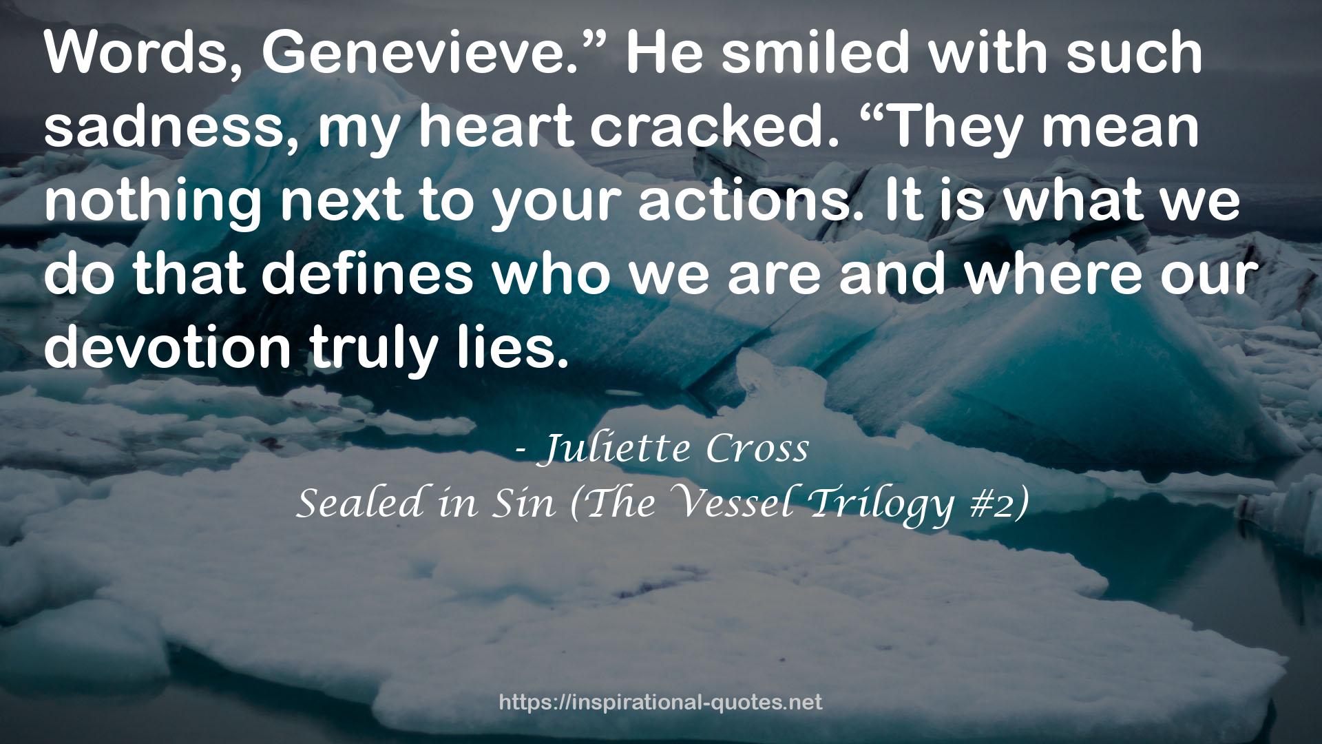 Sealed in Sin (The Vessel Trilogy #2) QUOTES