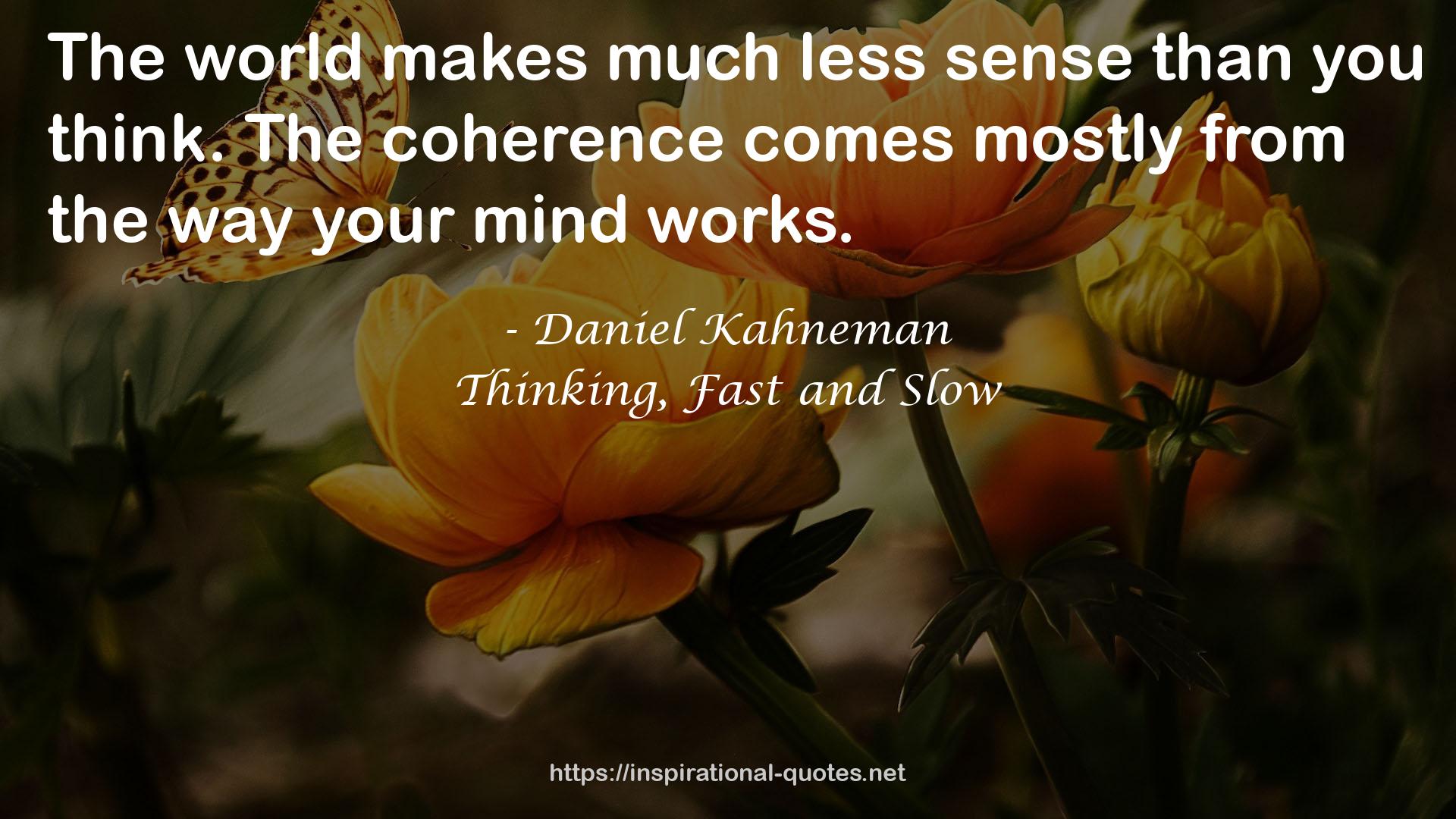 The coherence  QUOTES