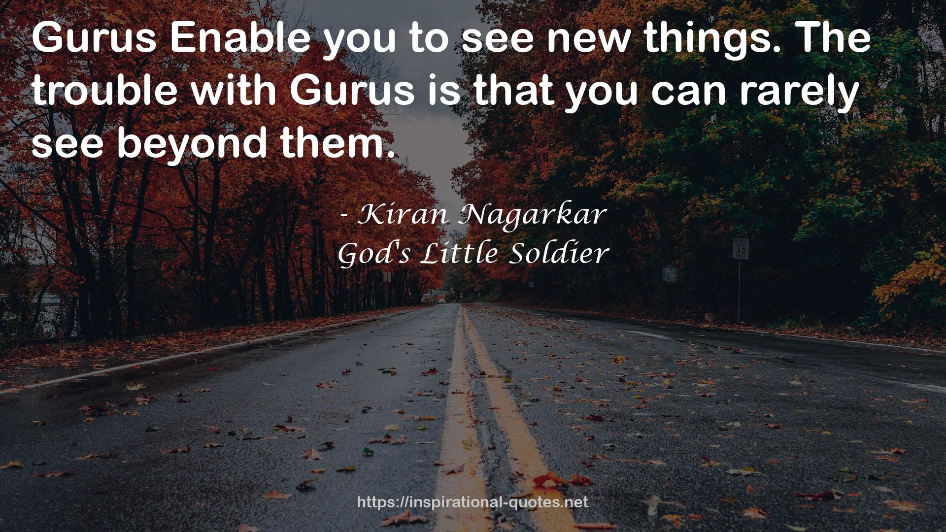 God's Little Soldier QUOTES