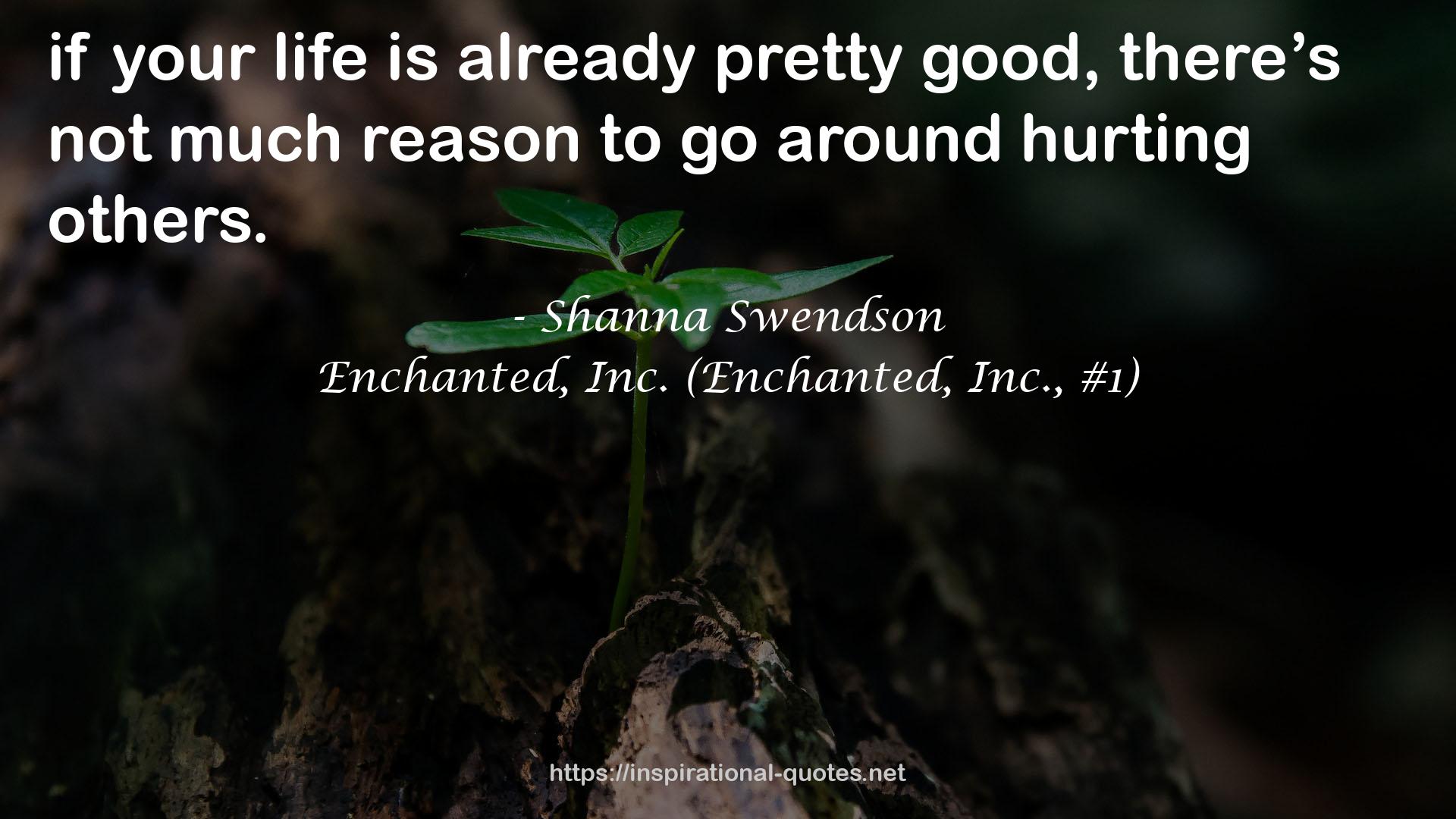 Shanna Swendson QUOTES