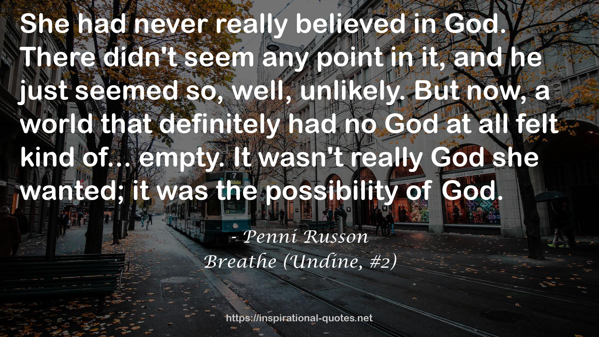 Breathe (Undine, #2) QUOTES