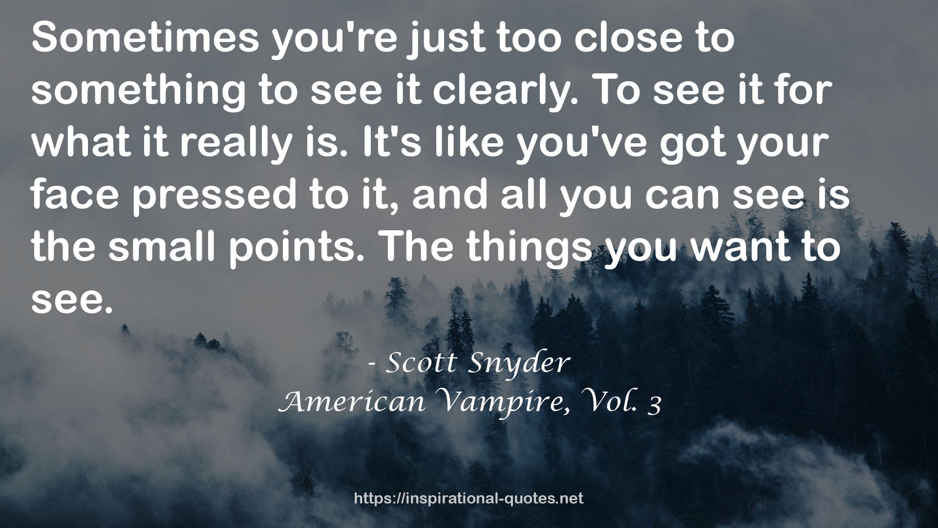 Scott Snyder QUOTES