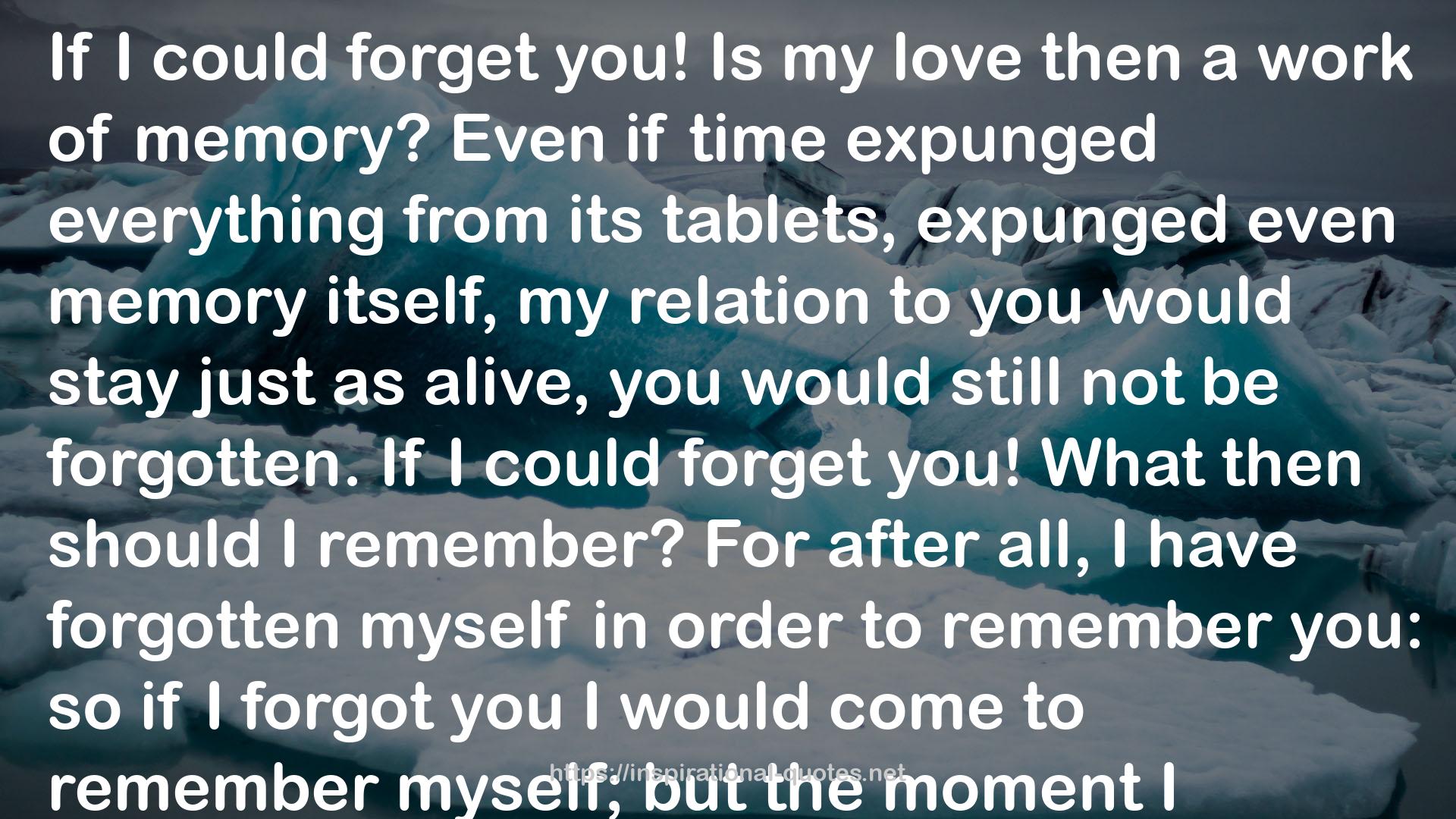 even memory  QUOTES