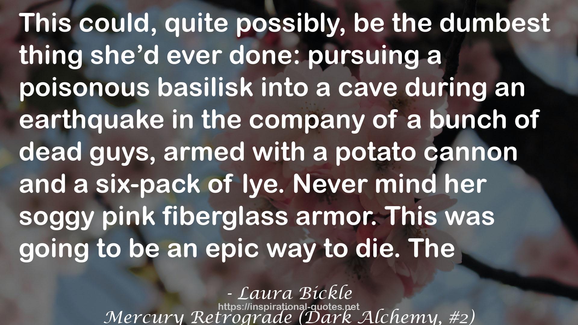 Laura Bickle QUOTES