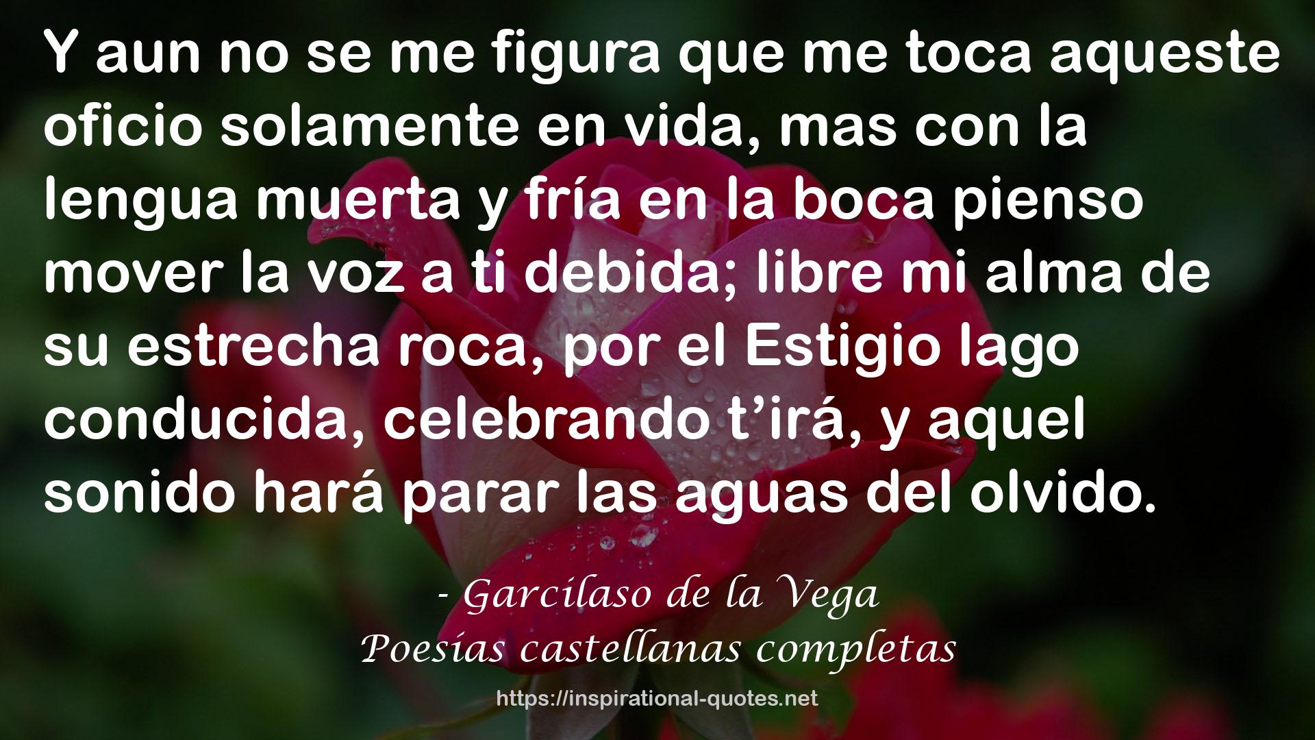 Poesías castellanas completas QUOTES