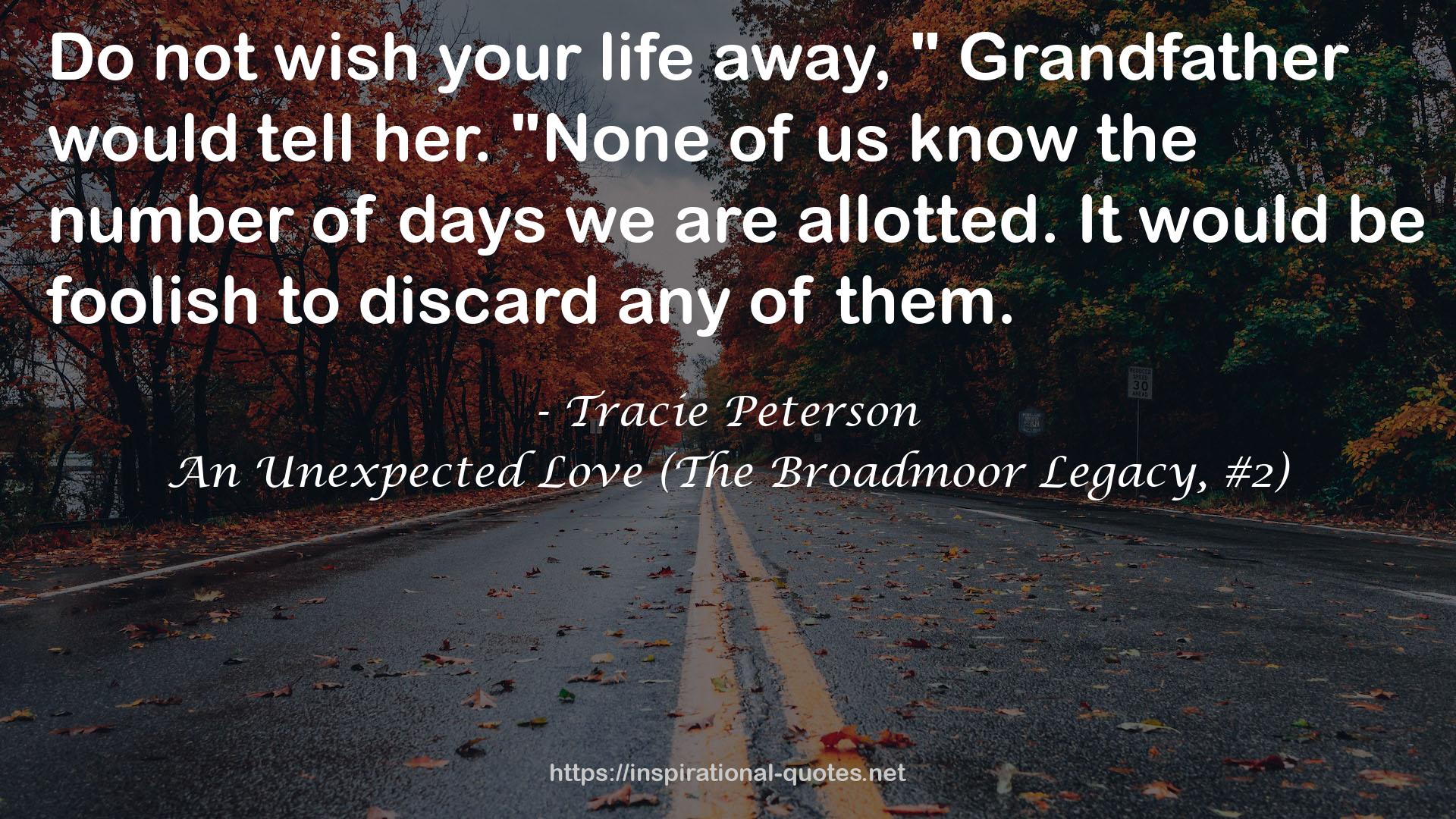 An Unexpected Love (The Broadmoor Legacy, #2) QUOTES