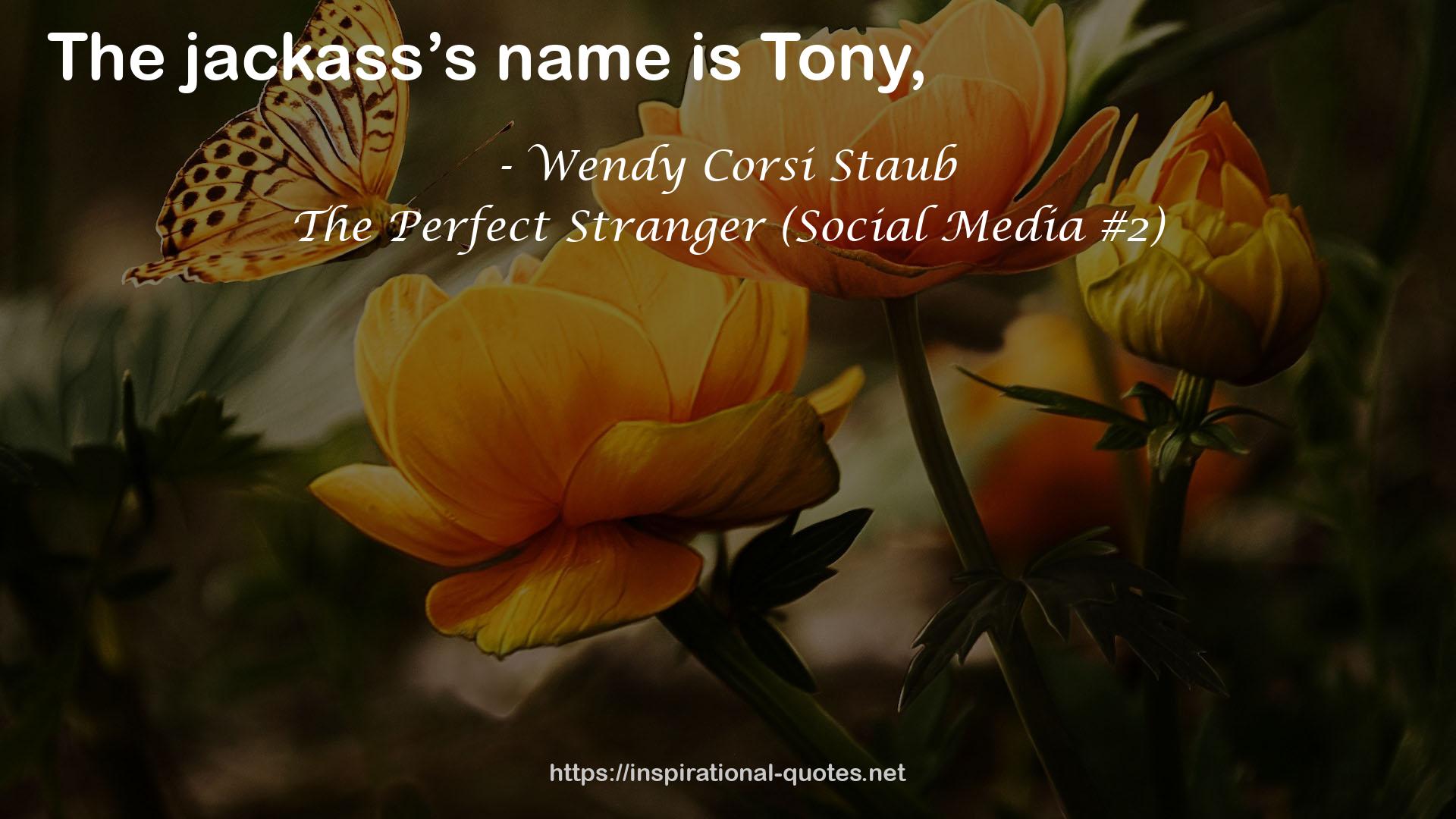 The Perfect Stranger (Social Media #2) QUOTES