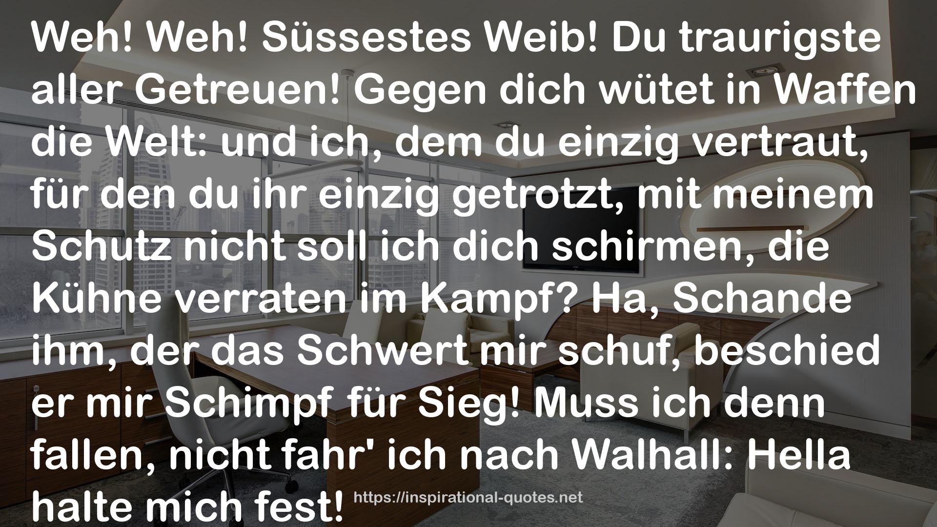 Die Walküre QUOTES