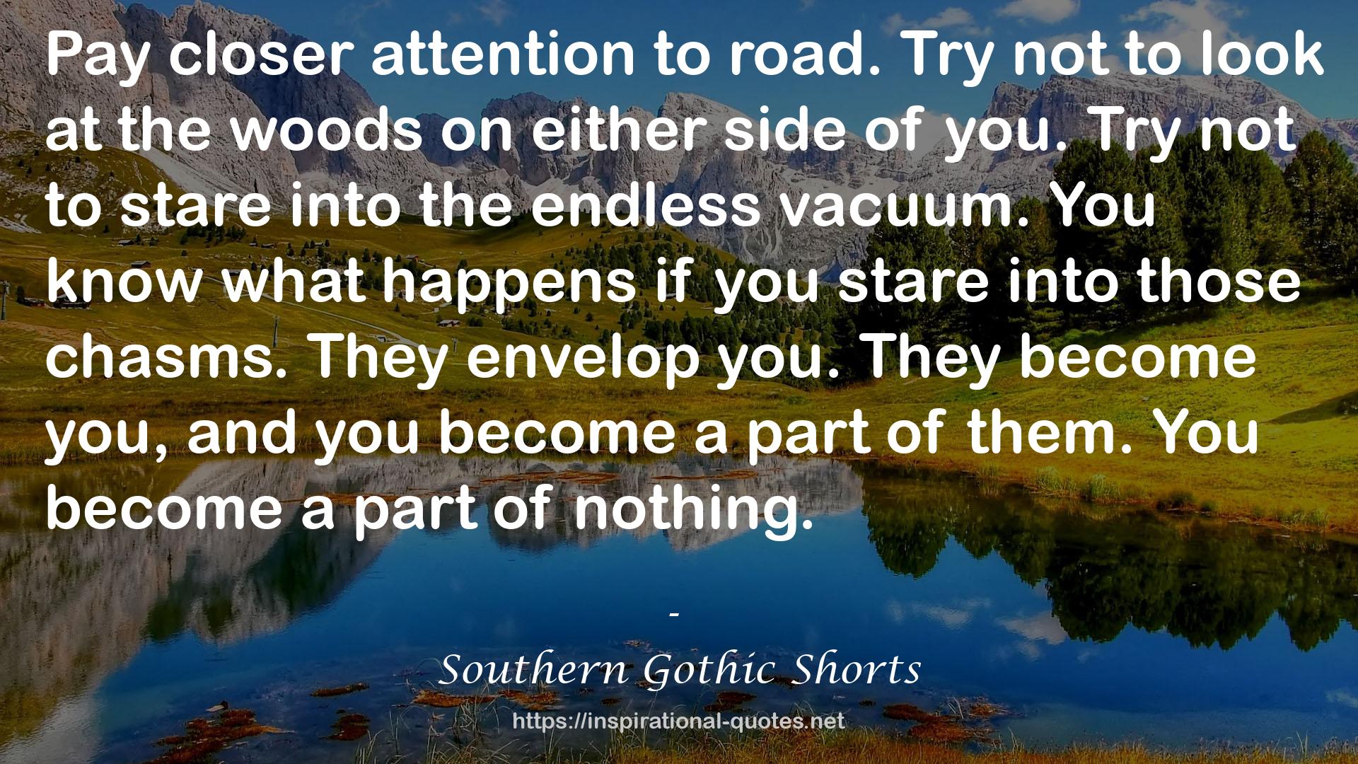 Southern Gothic Shorts QUOTES