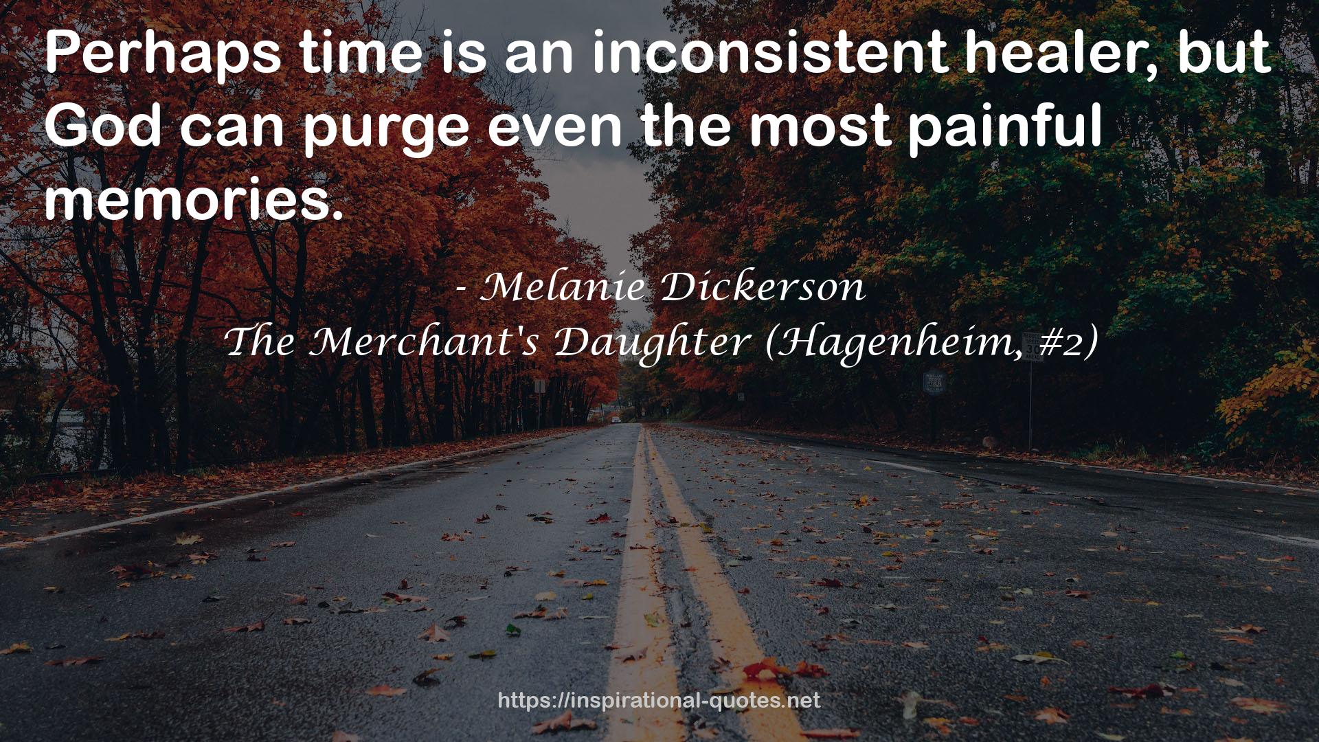 The Merchant's Daughter (Hagenheim, #2) QUOTES