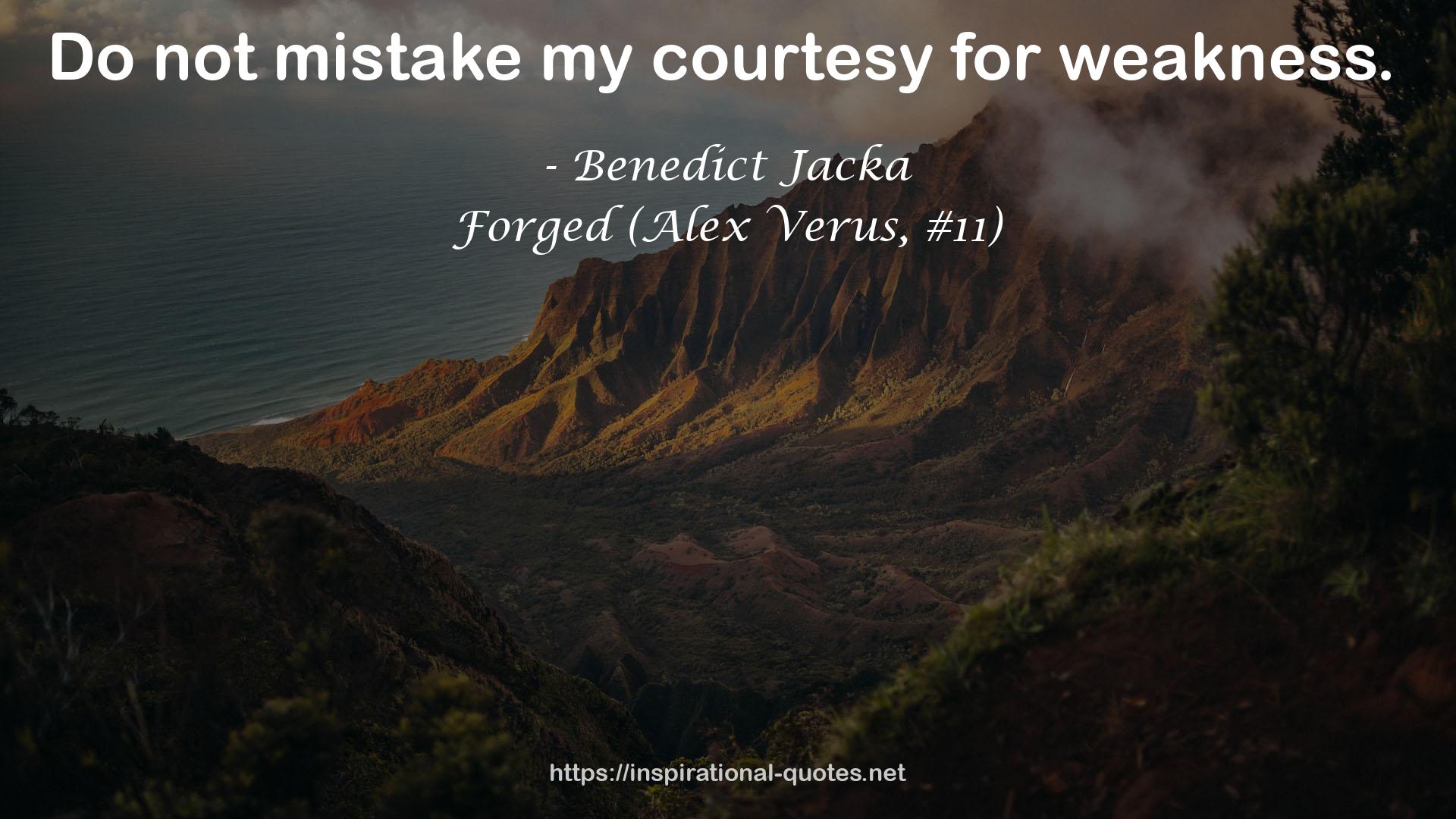 Benedict Jacka QUOTES