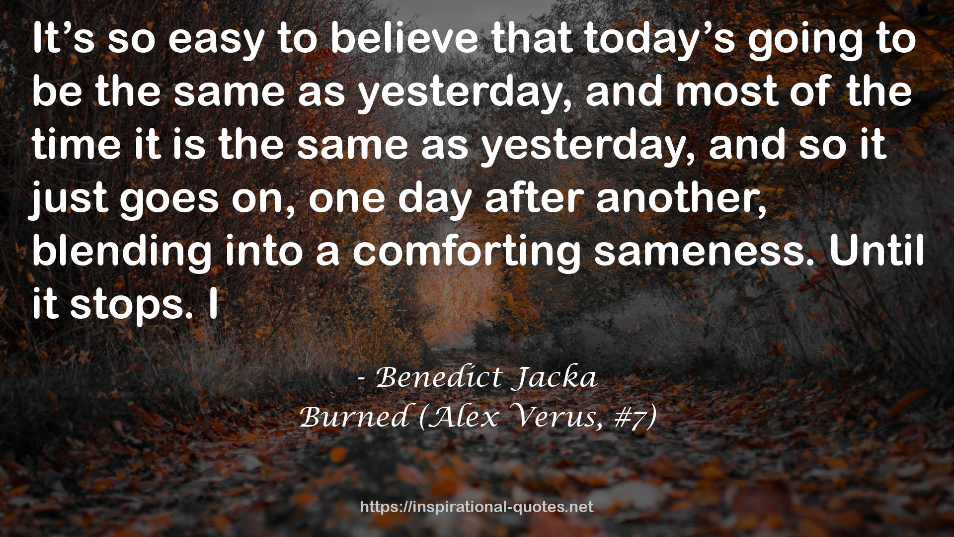 Burned (Alex Verus, #7) QUOTES