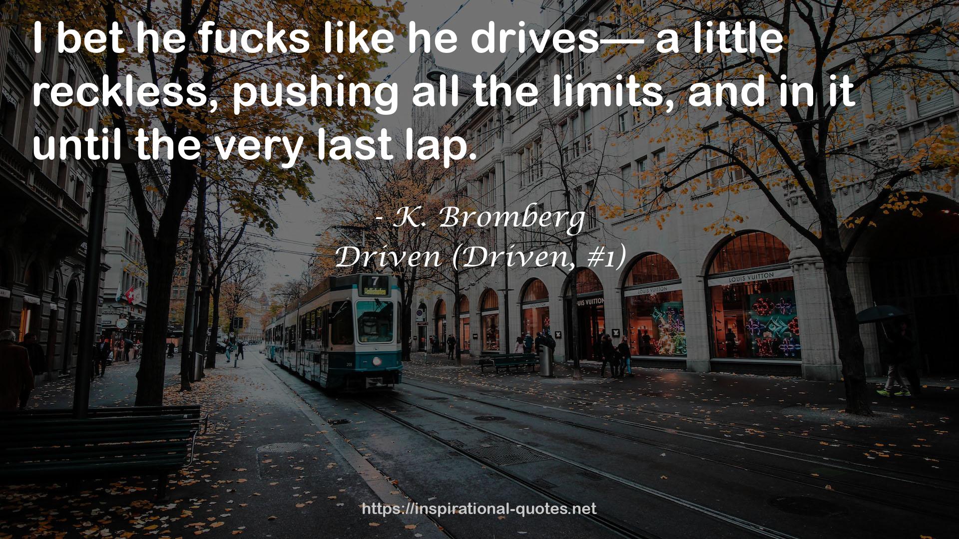 Driven (Driven, #1) QUOTES