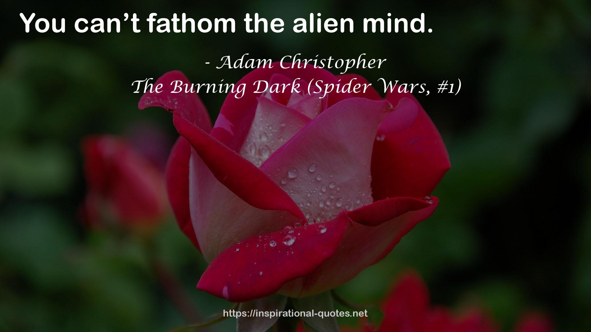 Adam Christopher QUOTES