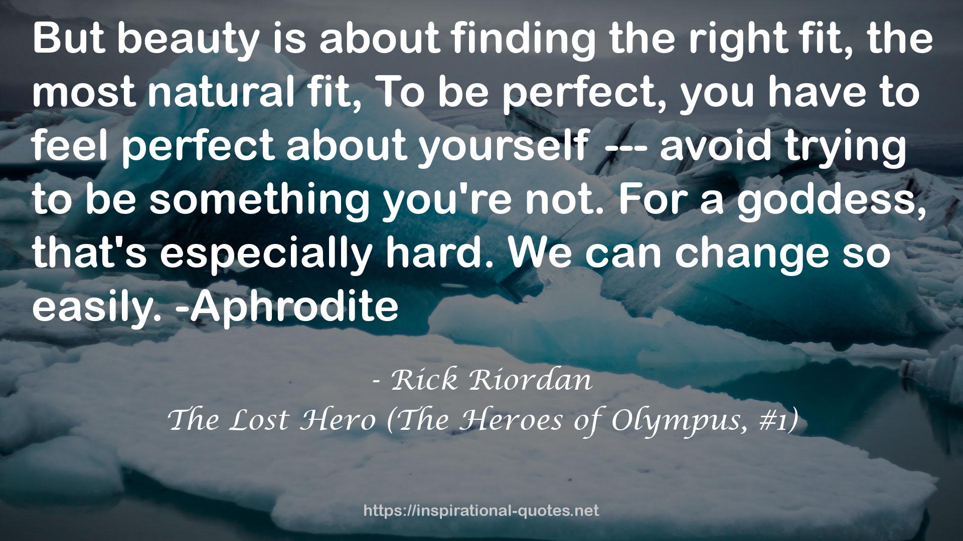 The Lost Hero (The Heroes of Olympus, #1) QUOTES