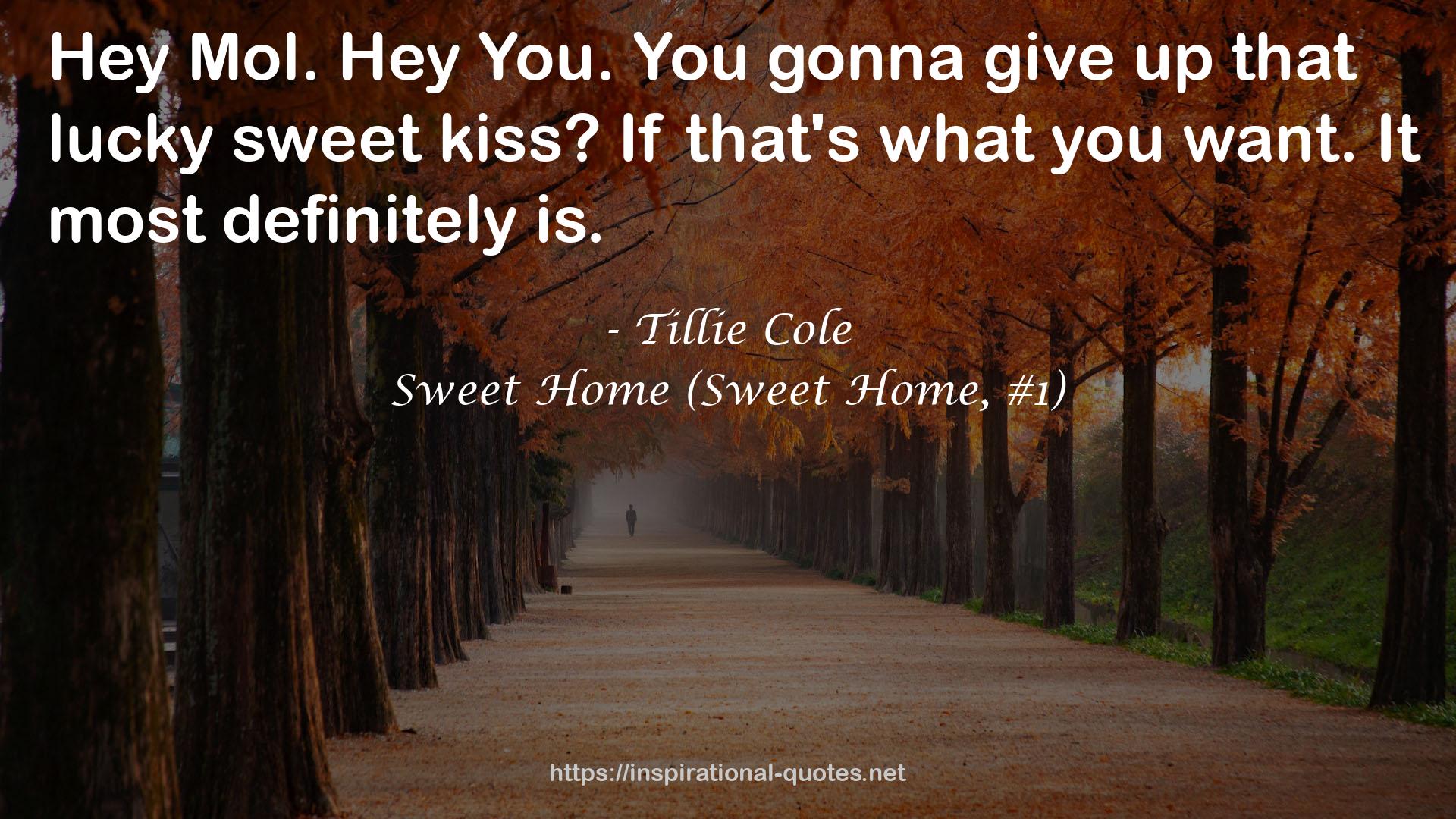 Sweet Home (Sweet Home, #1) QUOTES