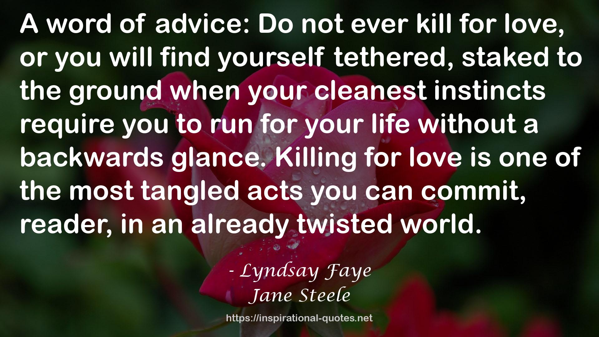 Jane Steele QUOTES