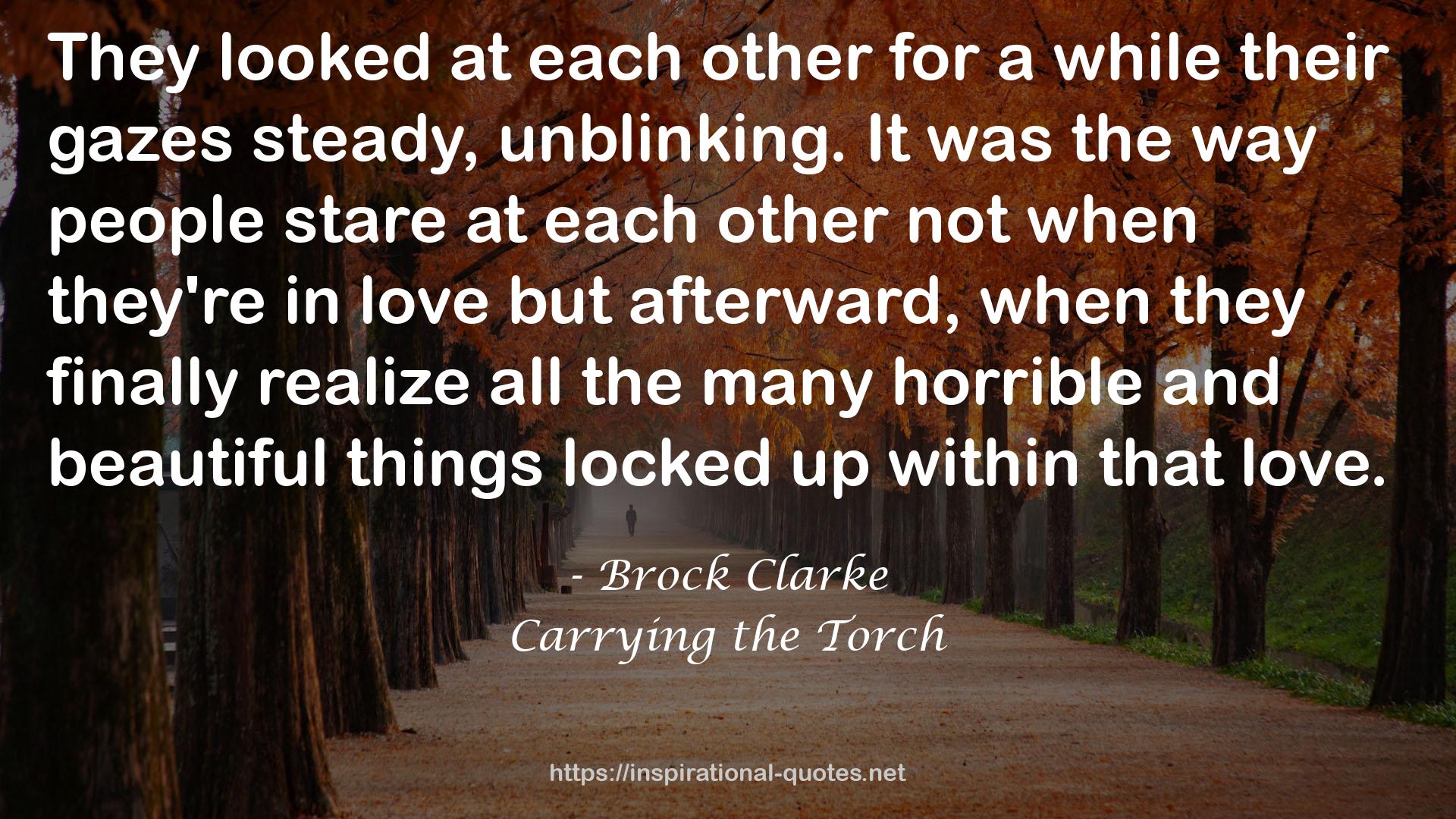 Carrying the Torch QUOTES
