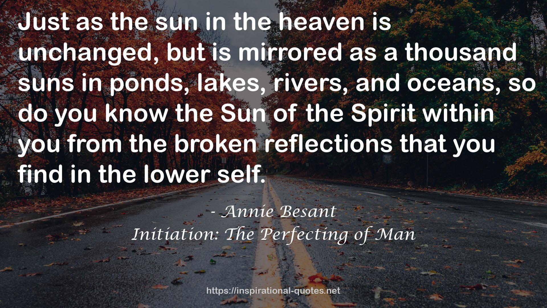 Initiation: The Perfecting of Man QUOTES