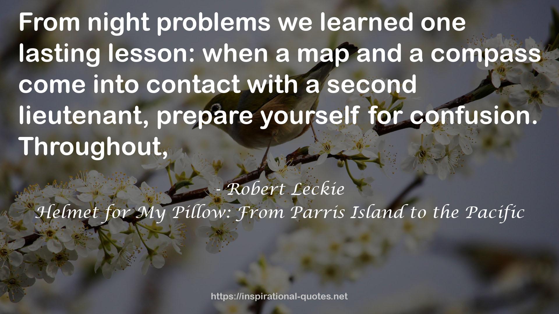 Robert Leckie QUOTES