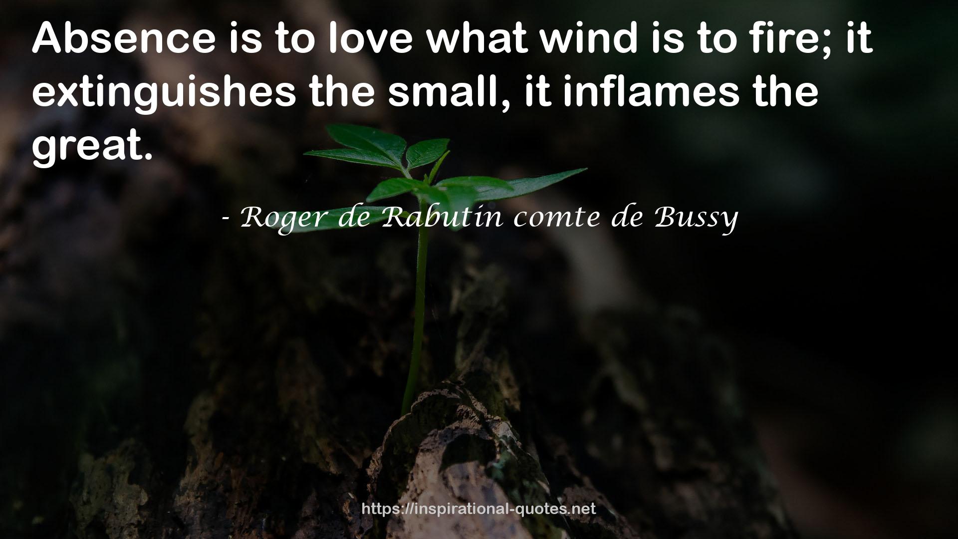 Roger de Rabutin comte de Bussy QUOTES