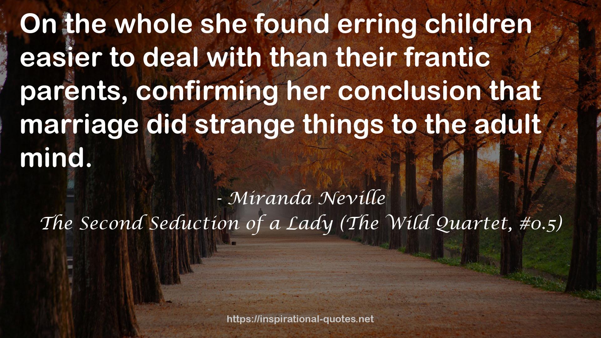 The Second Seduction of a Lady (The Wild Quartet, #0.5) QUOTES