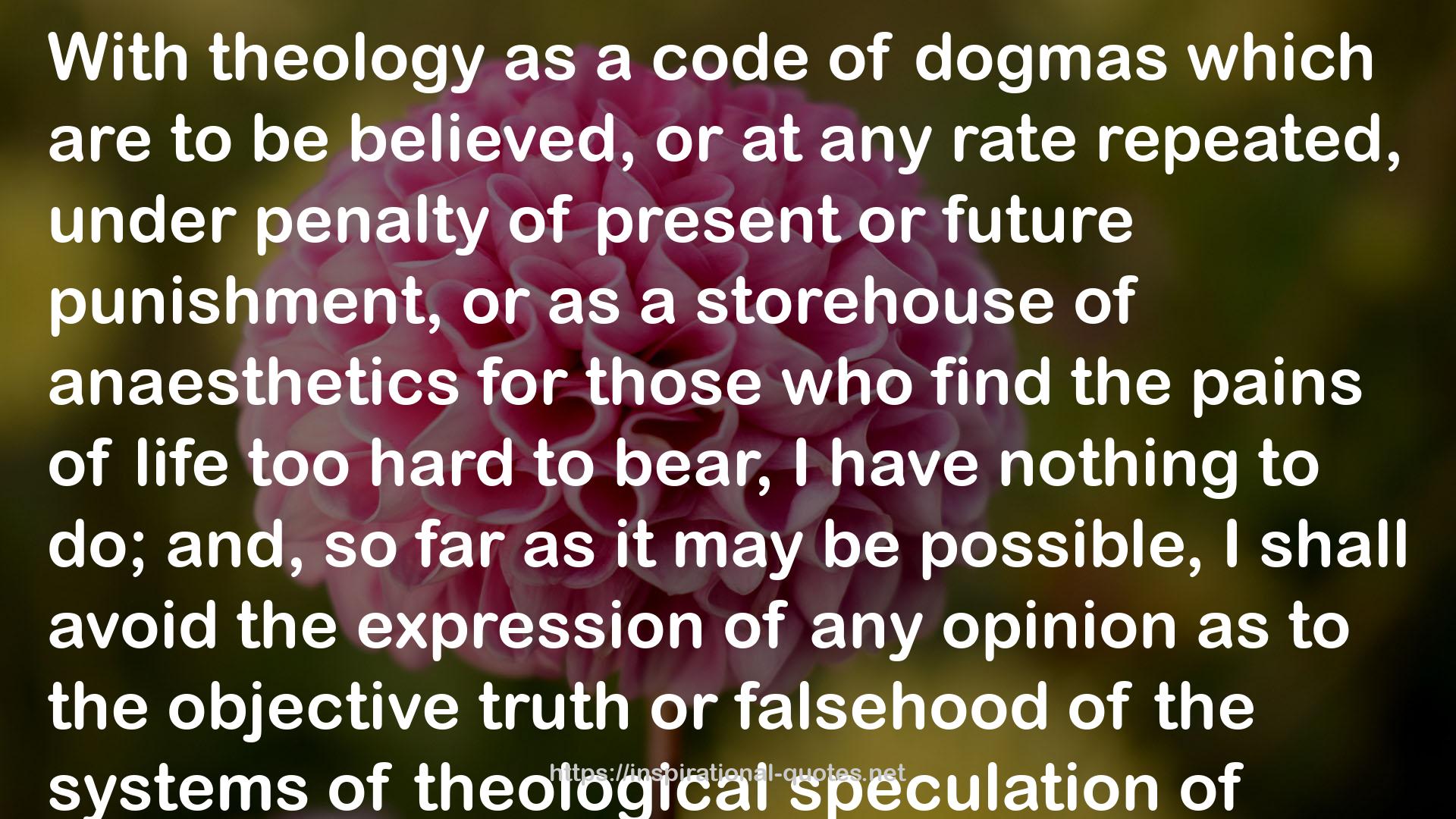 Evolution of Theology: an Anthropological Study QUOTES
