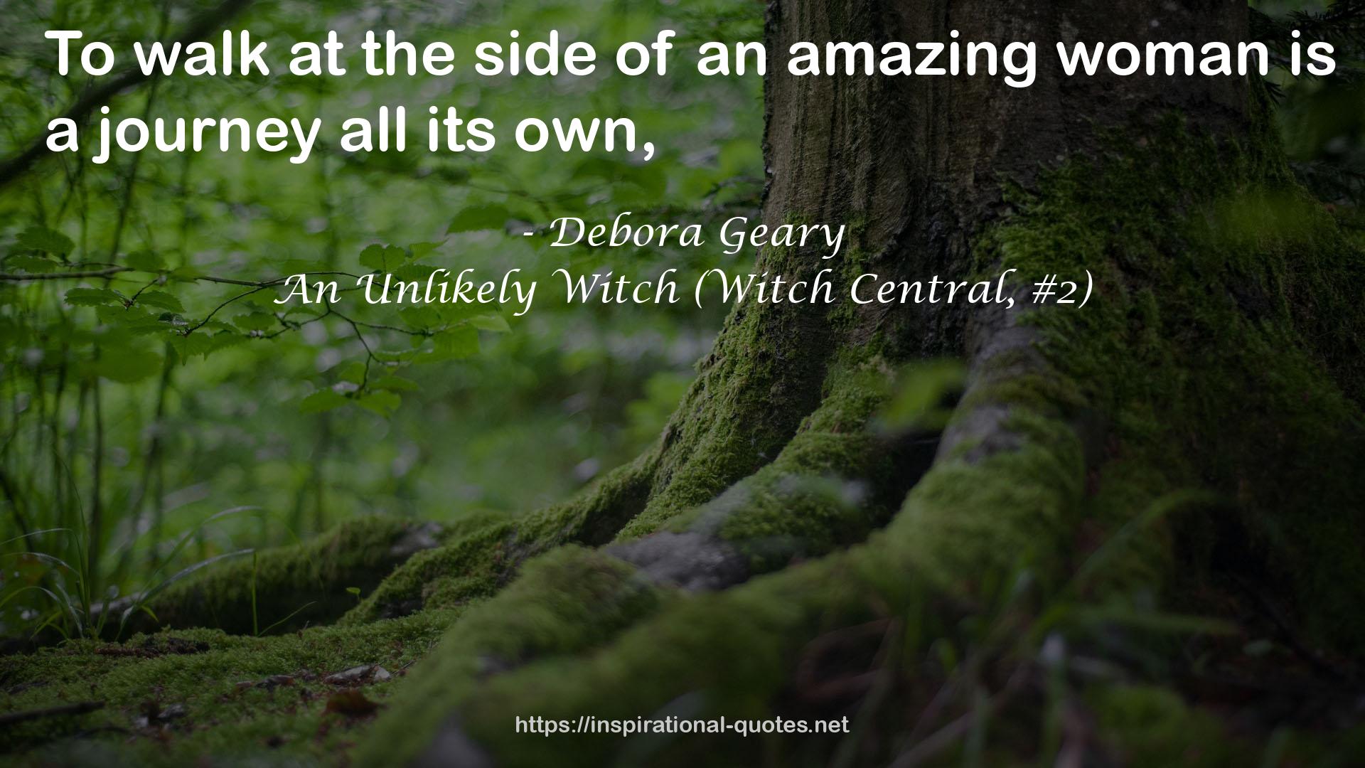 An Unlikely Witch (Witch Central, #2) QUOTES