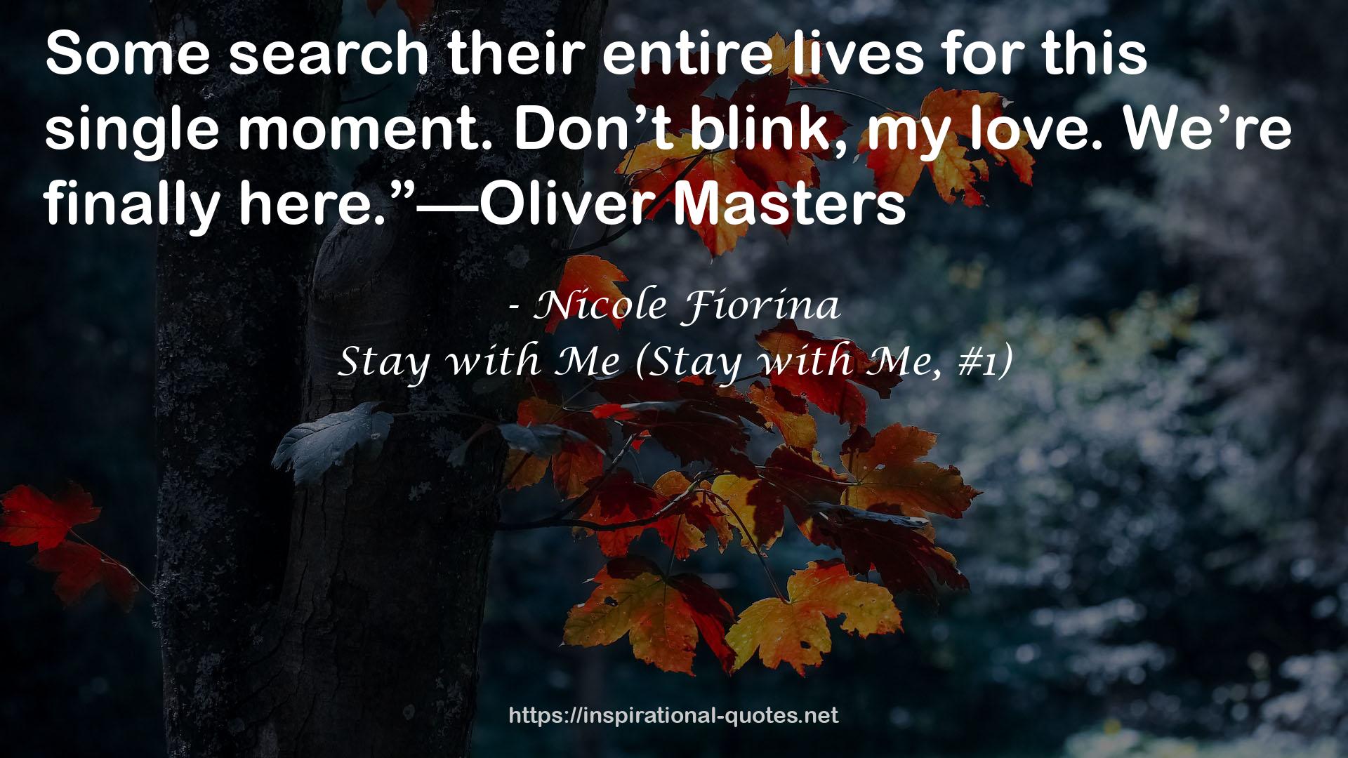 Stay with Me (Stay with Me, #1) QUOTES