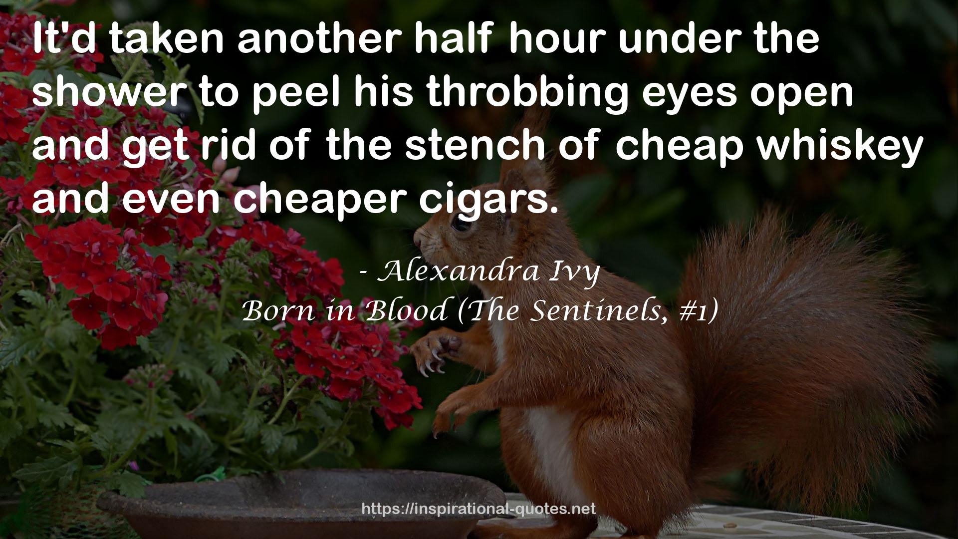 Born in Blood (The Sentinels, #1) QUOTES