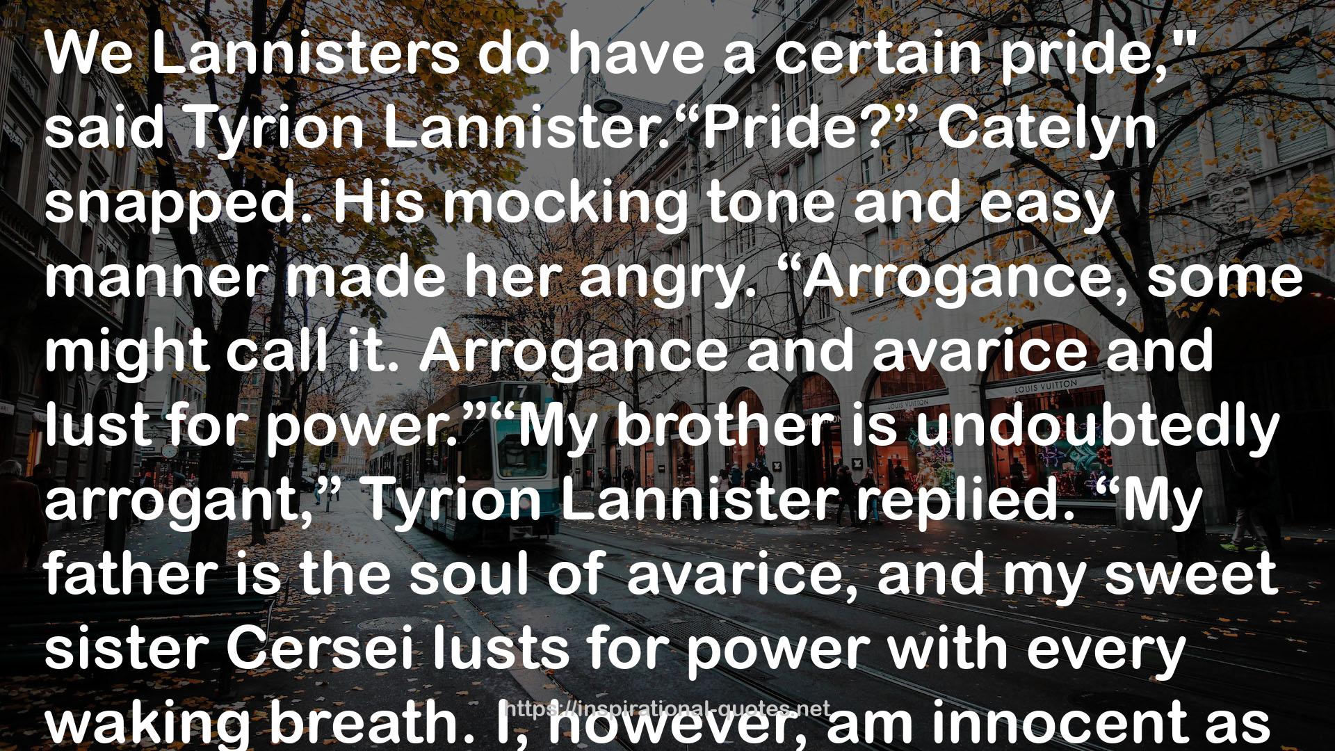 Lannisters  QUOTES