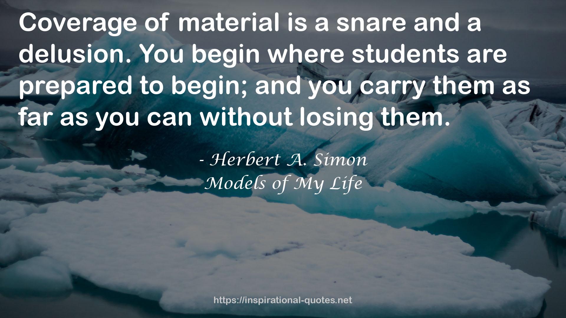 Herbert A. Simon QUOTES