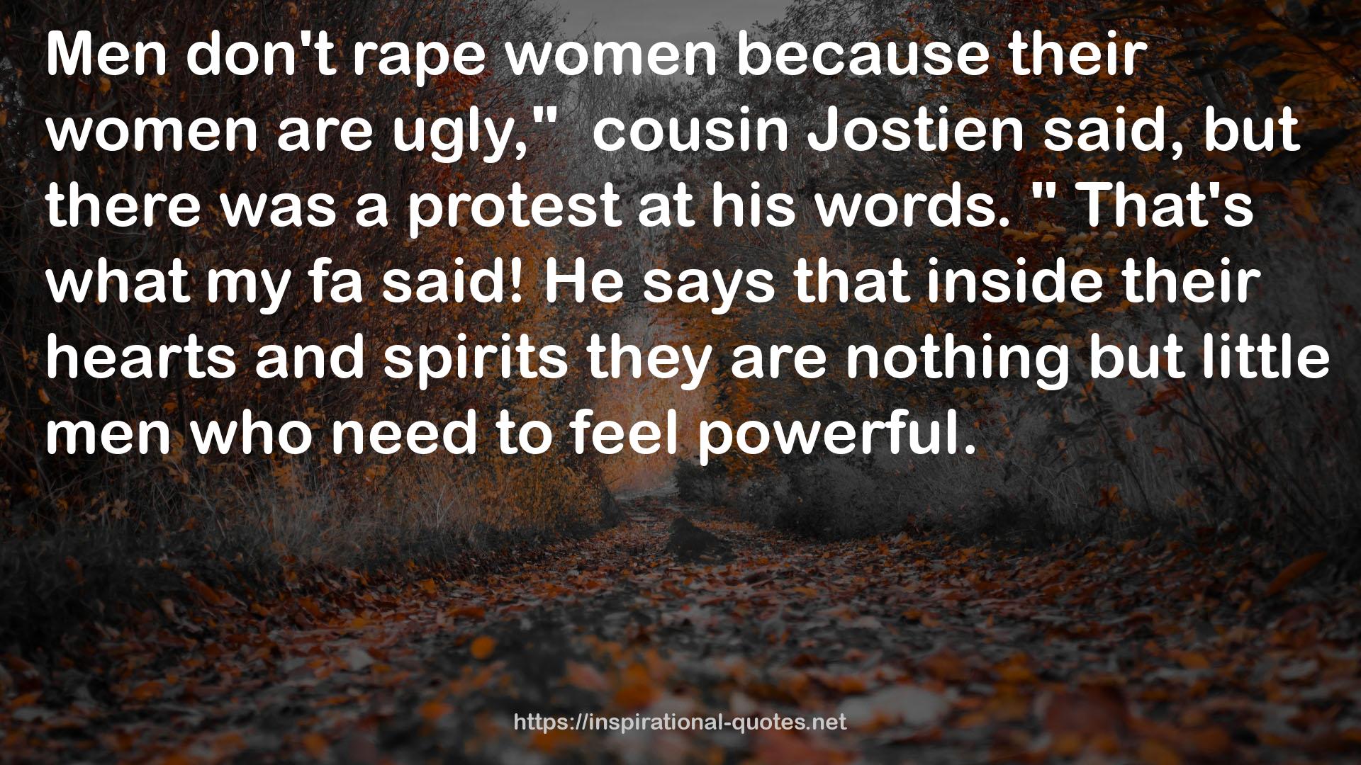 cousin Jostien  QUOTES