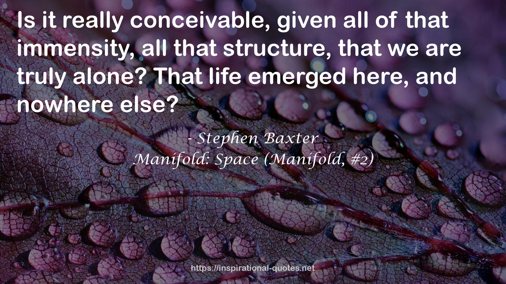 Manifold: Space (Manifold, #2) QUOTES
